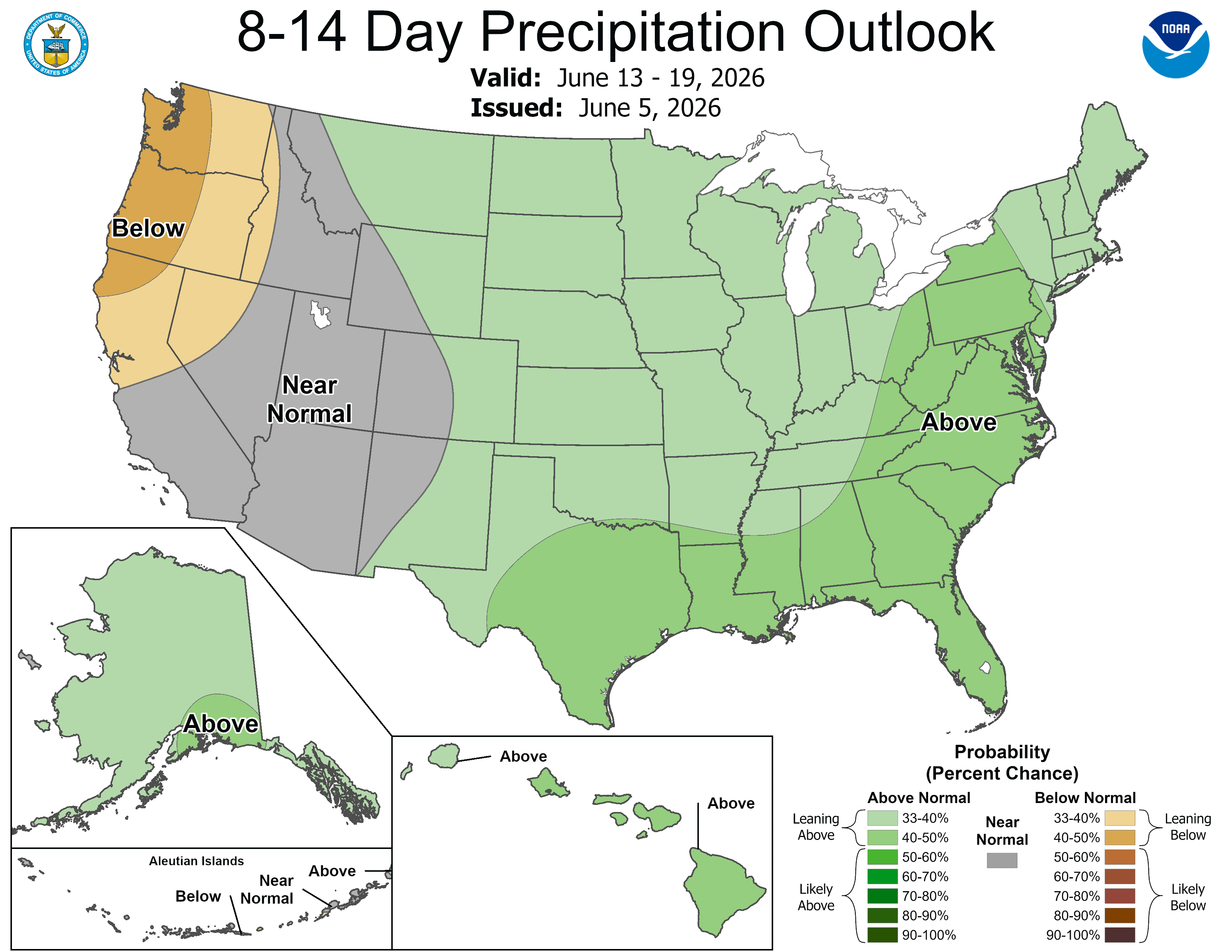8-14 Day Precipitation Outlook