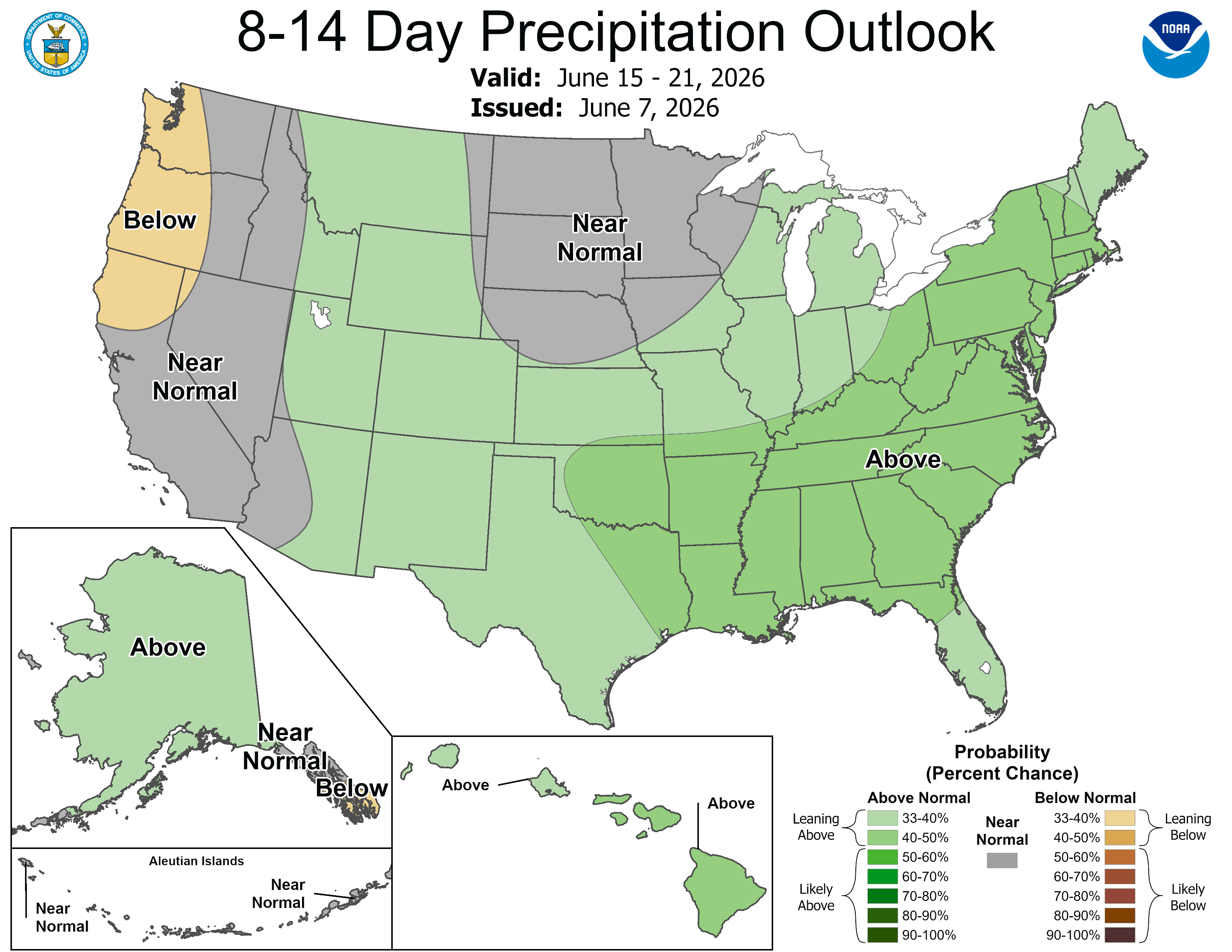 8-14 Day Precipitation Outlook