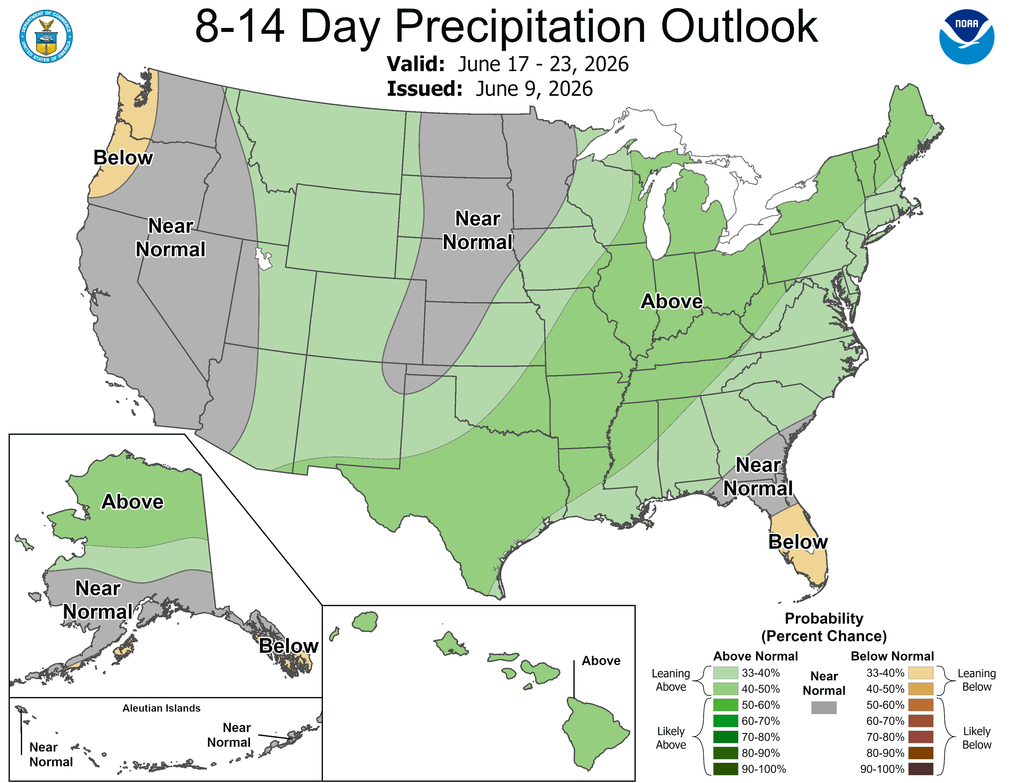 8-14 Day Precipitation Outlook