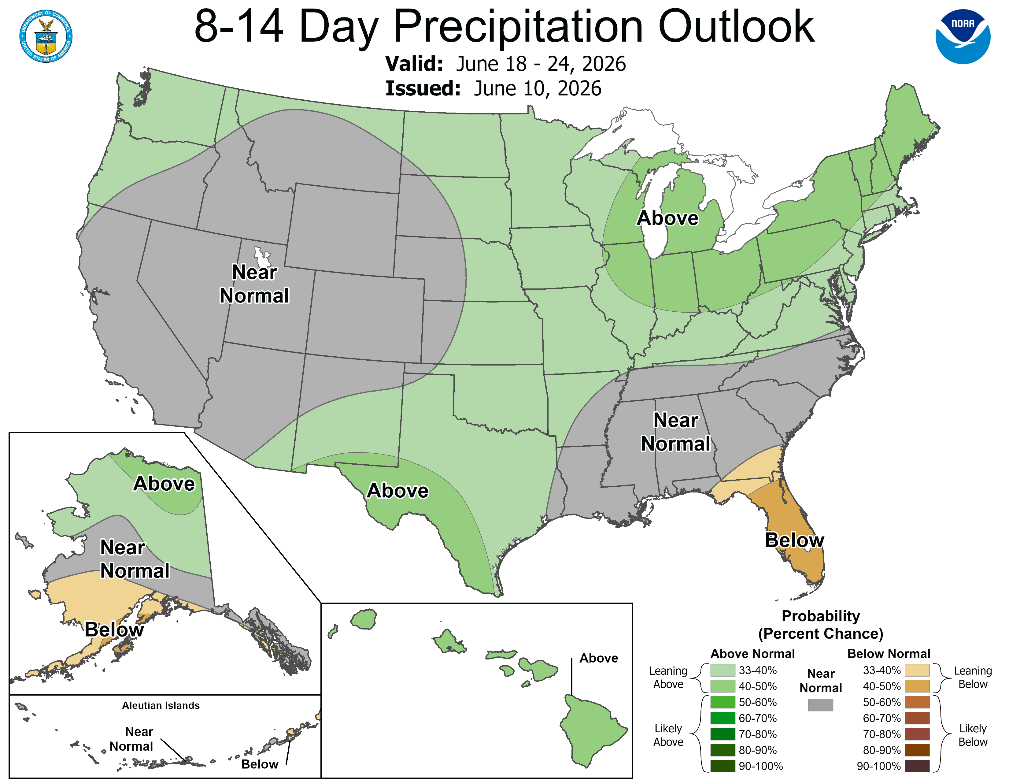 8-14 Day Precipitation Outlook