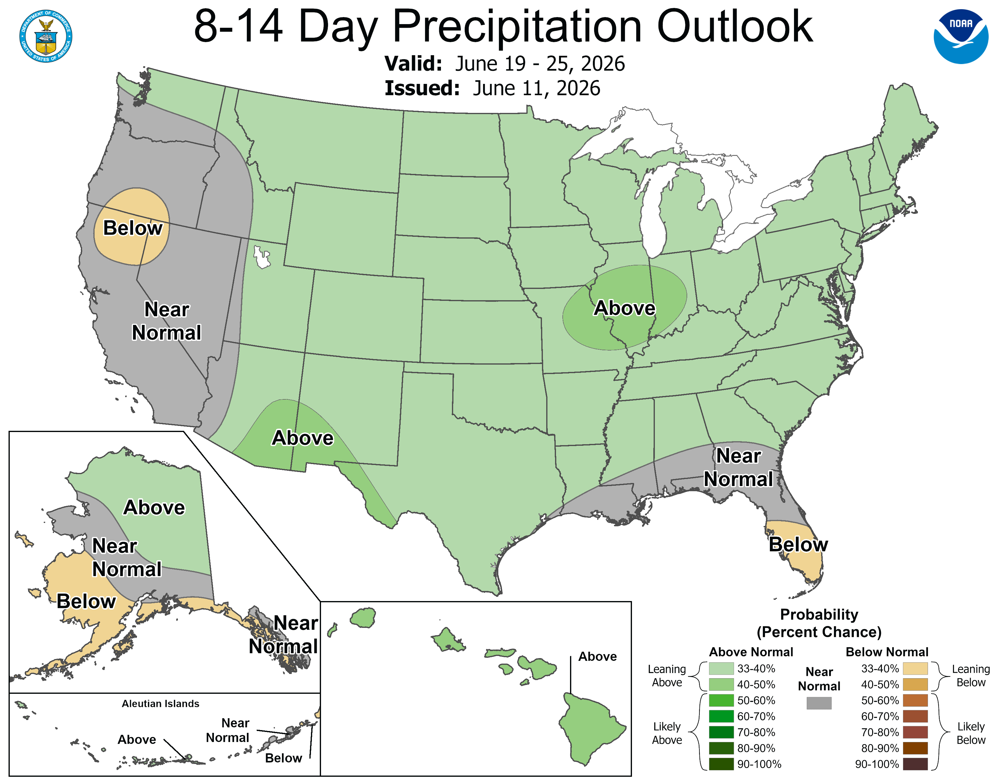 8-14 Day Precipitation Outlook
