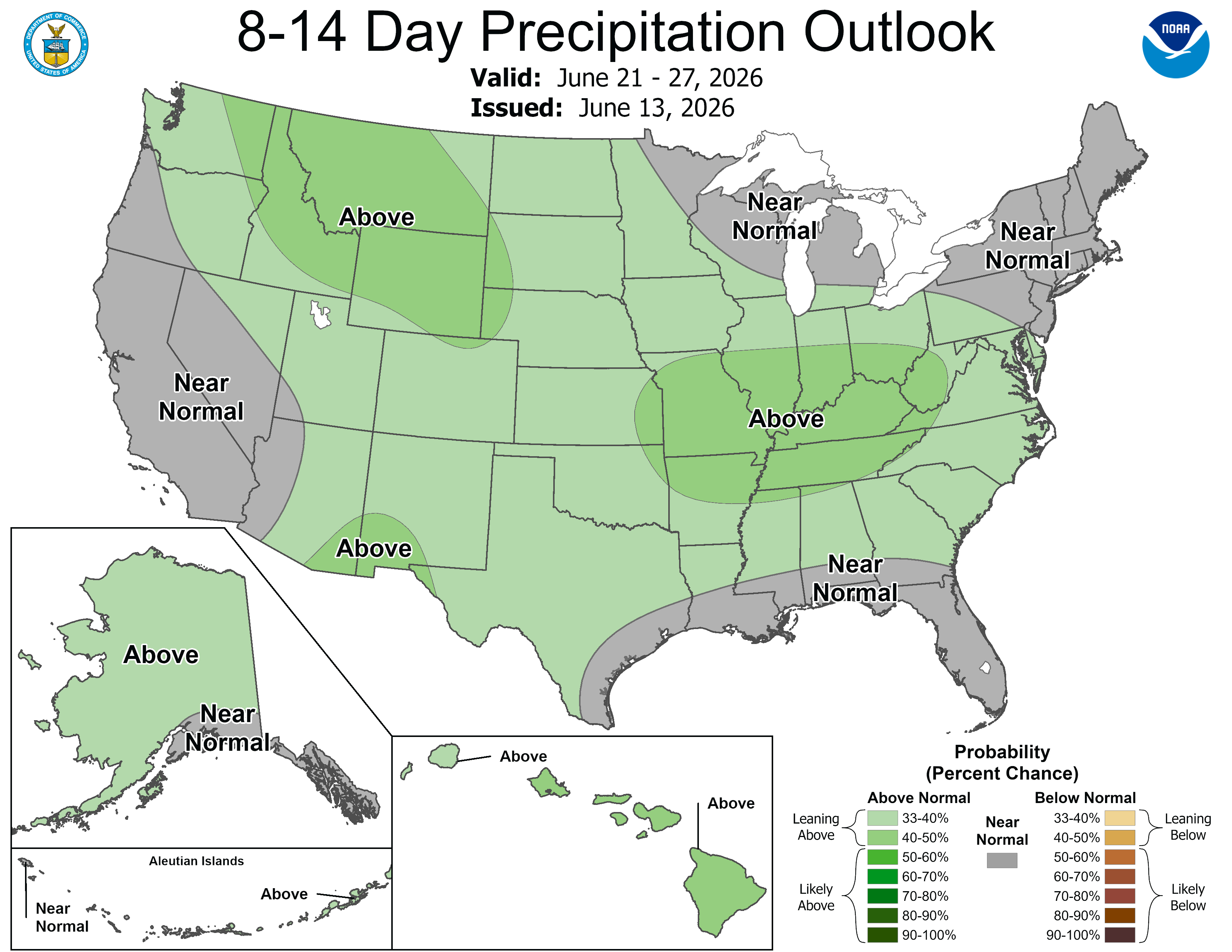 8-14 Day Precipitation Outlook