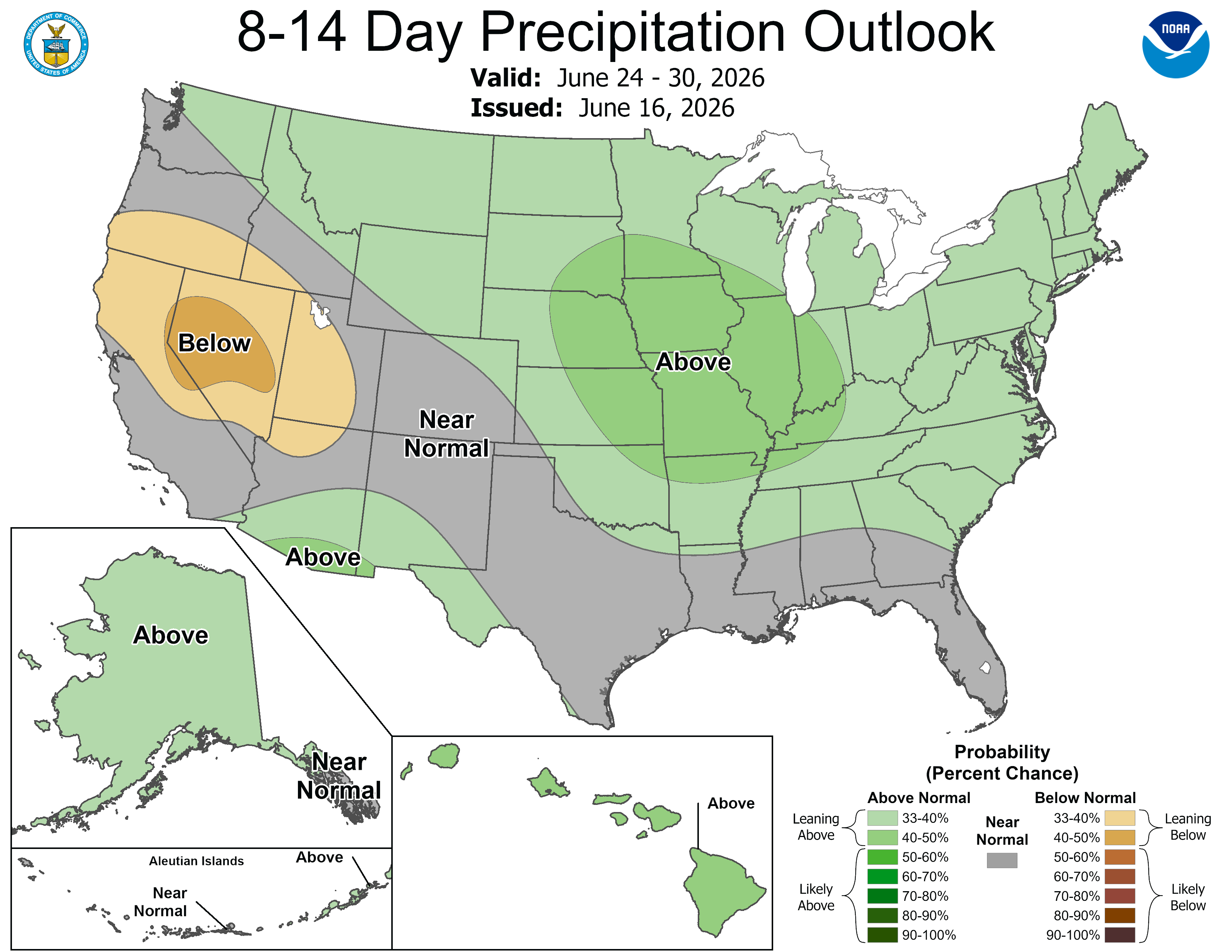 8-14 Day Precipitation Outlook
