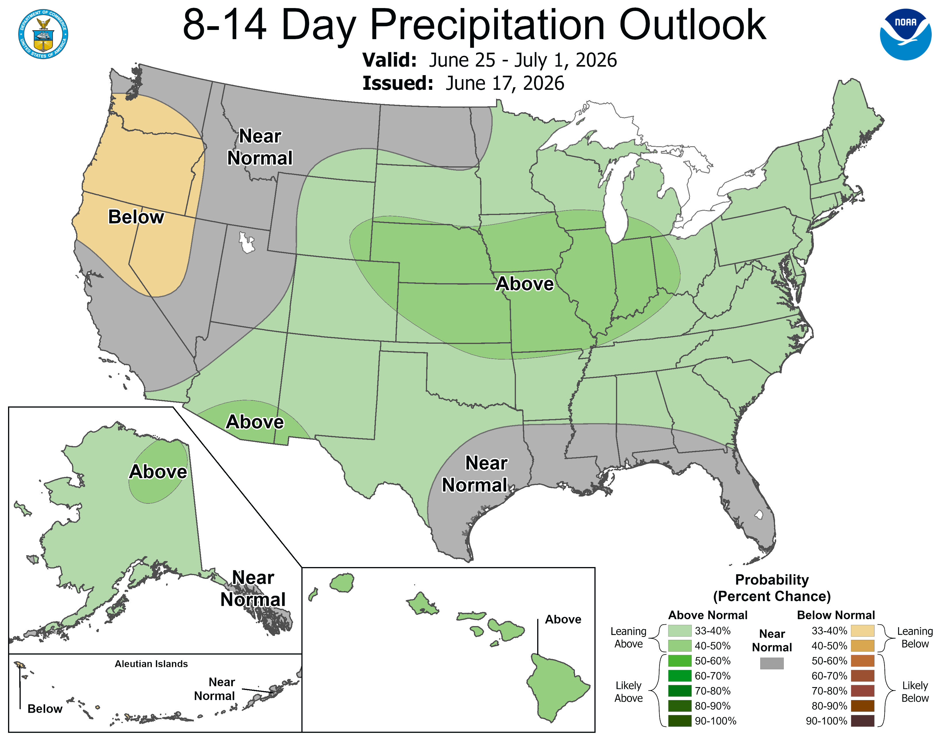 8-14 Day Precipitation Outlook
