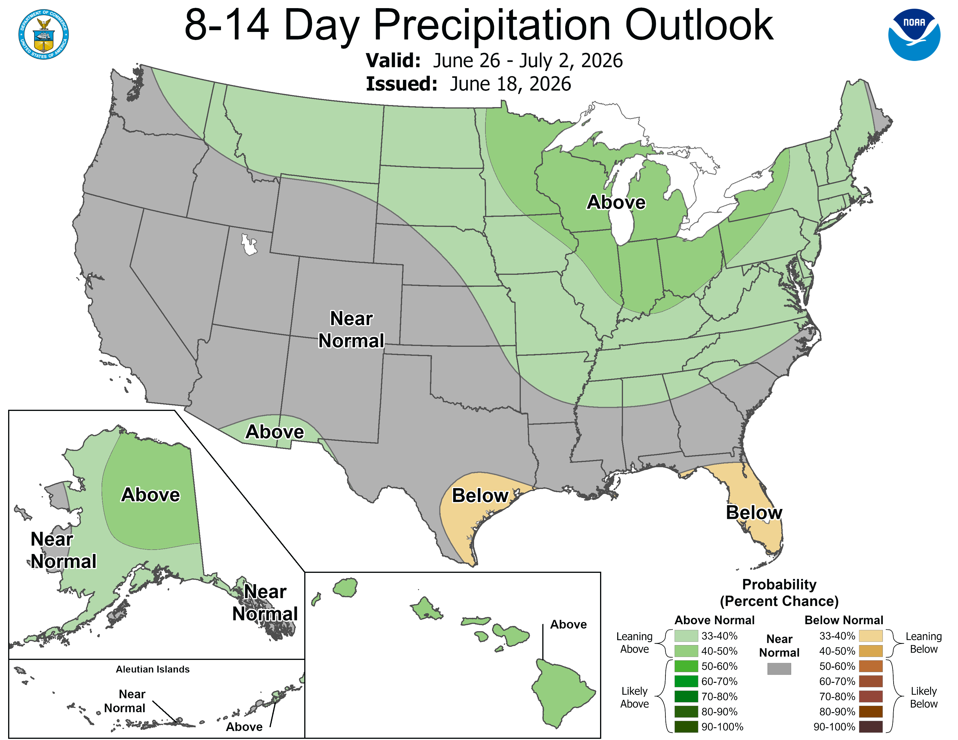 8-14 Day Precipitation Outlook