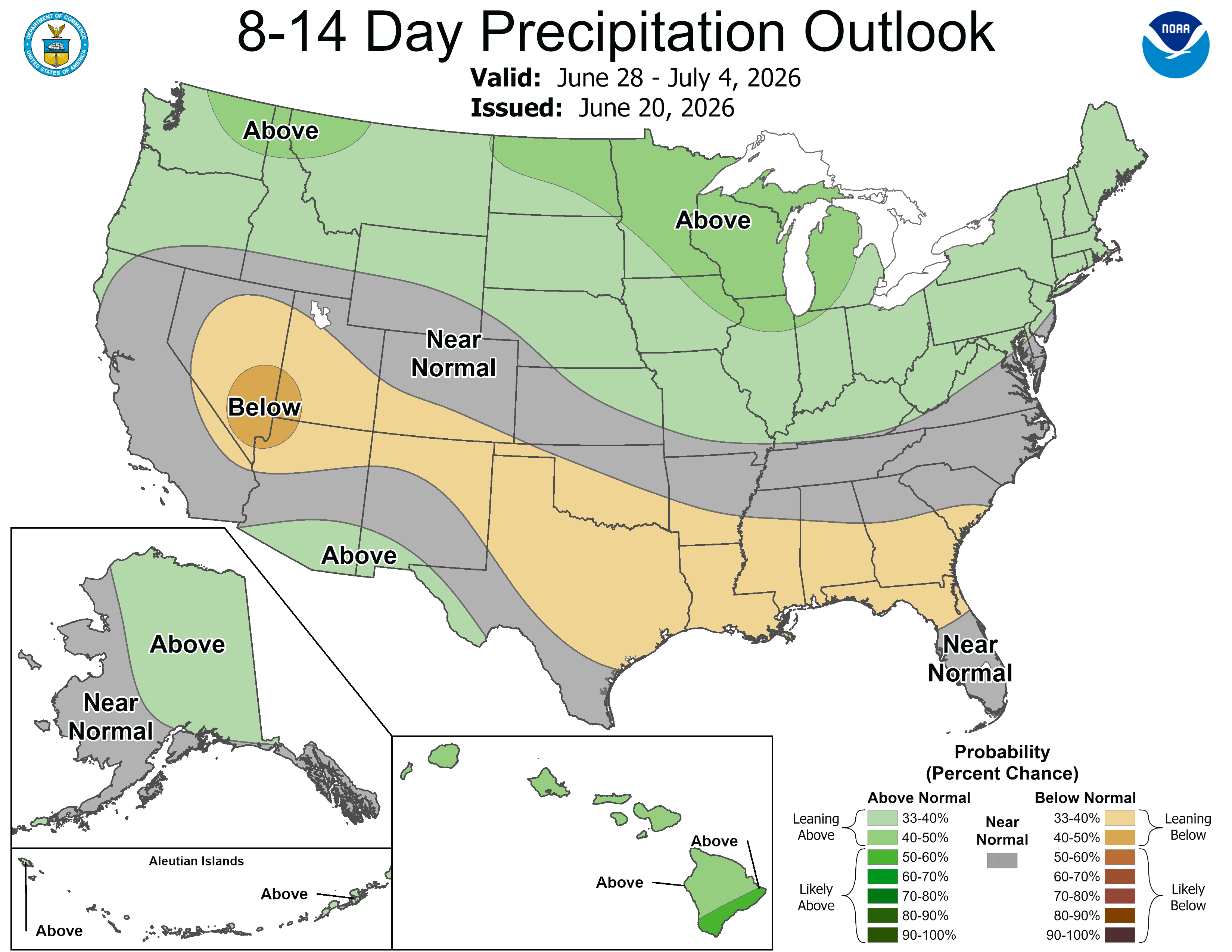 8-14 Day Precipitation Outlook