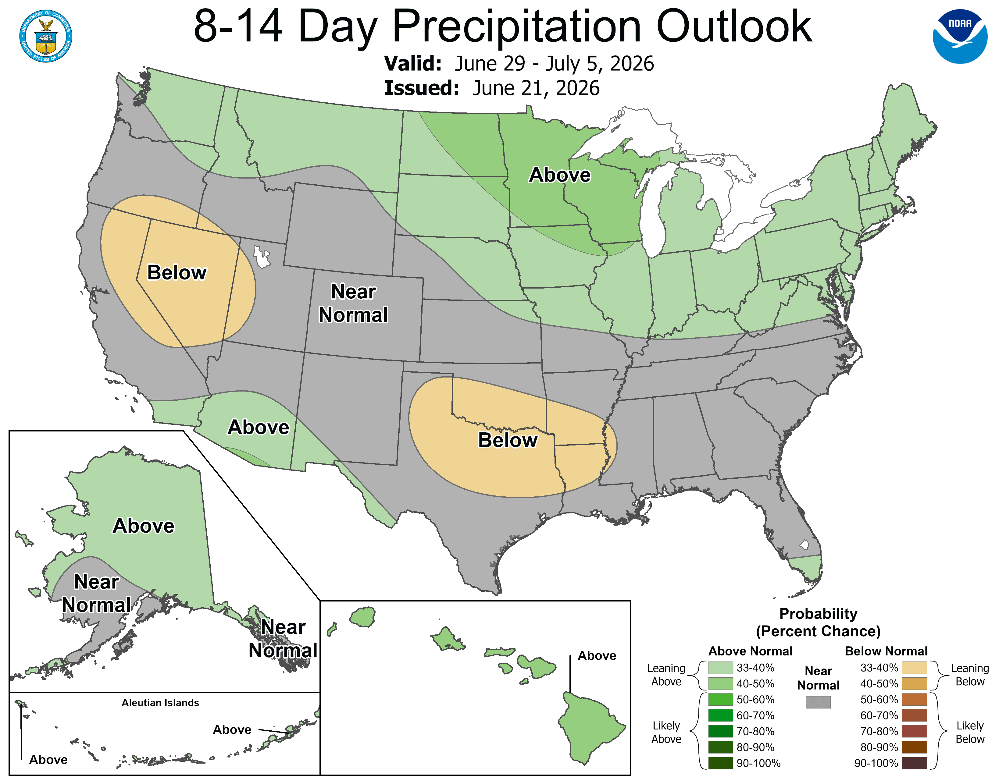 8-14 Day Precipitation Outlook