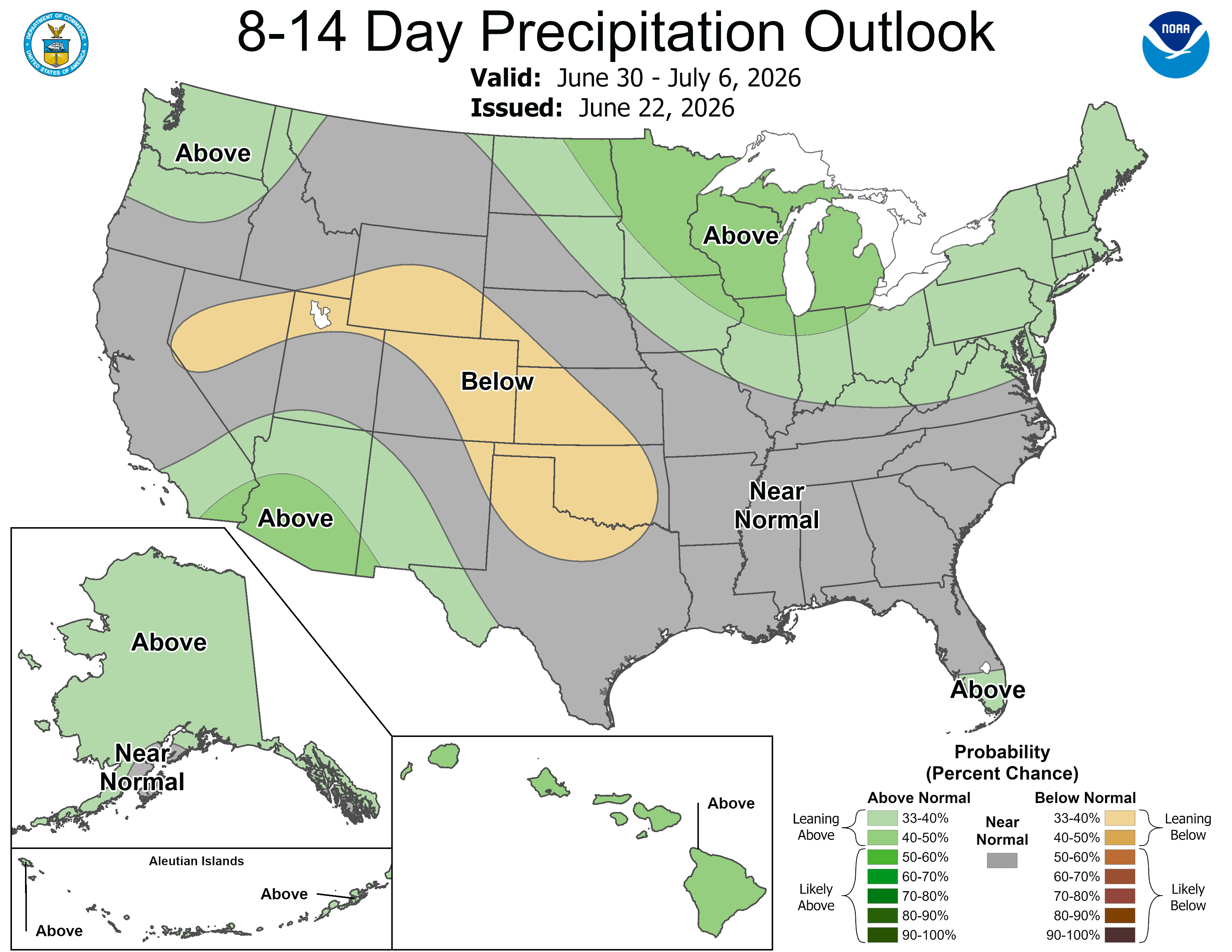 8-14 Day Precipitation Outlook