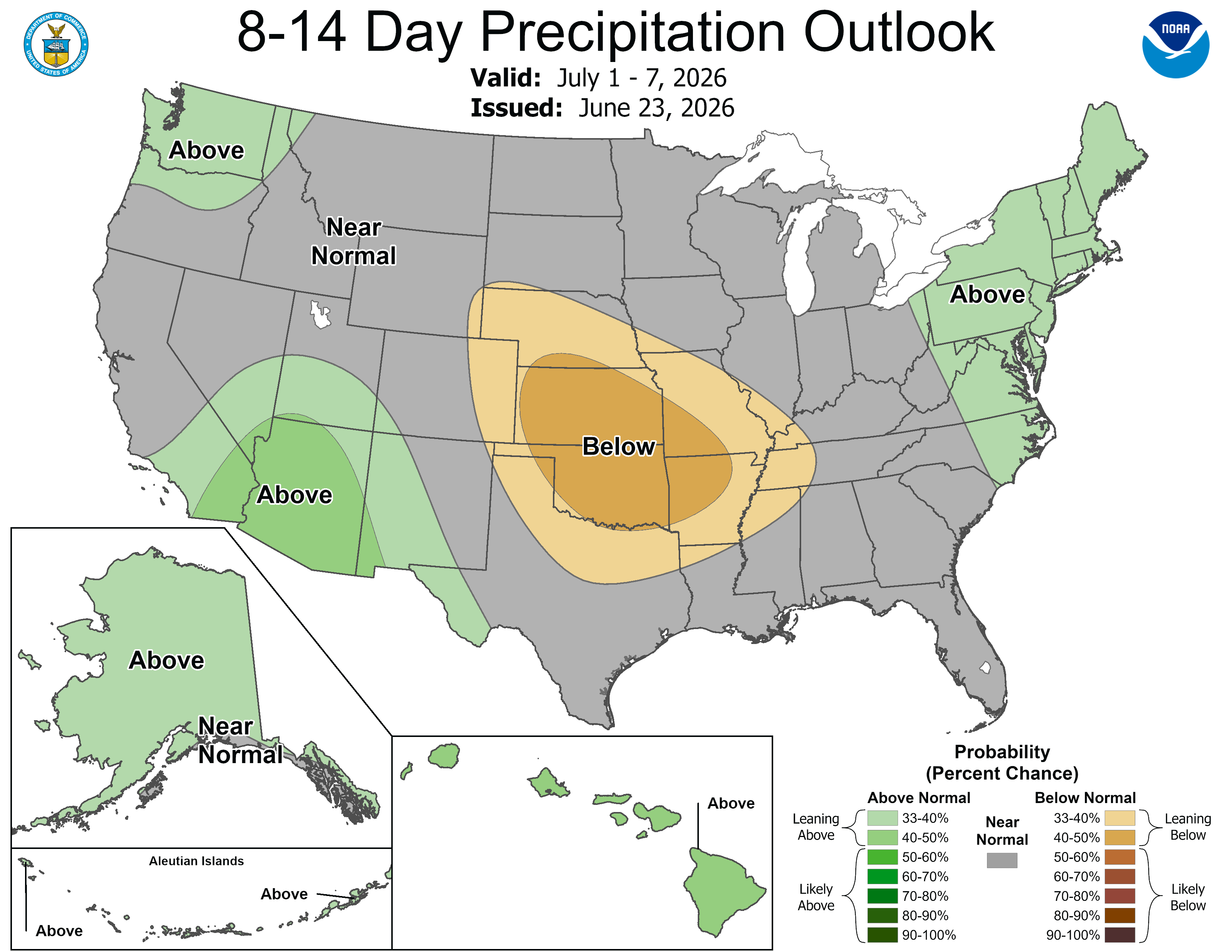 8-14 Day Precipitation Outlook