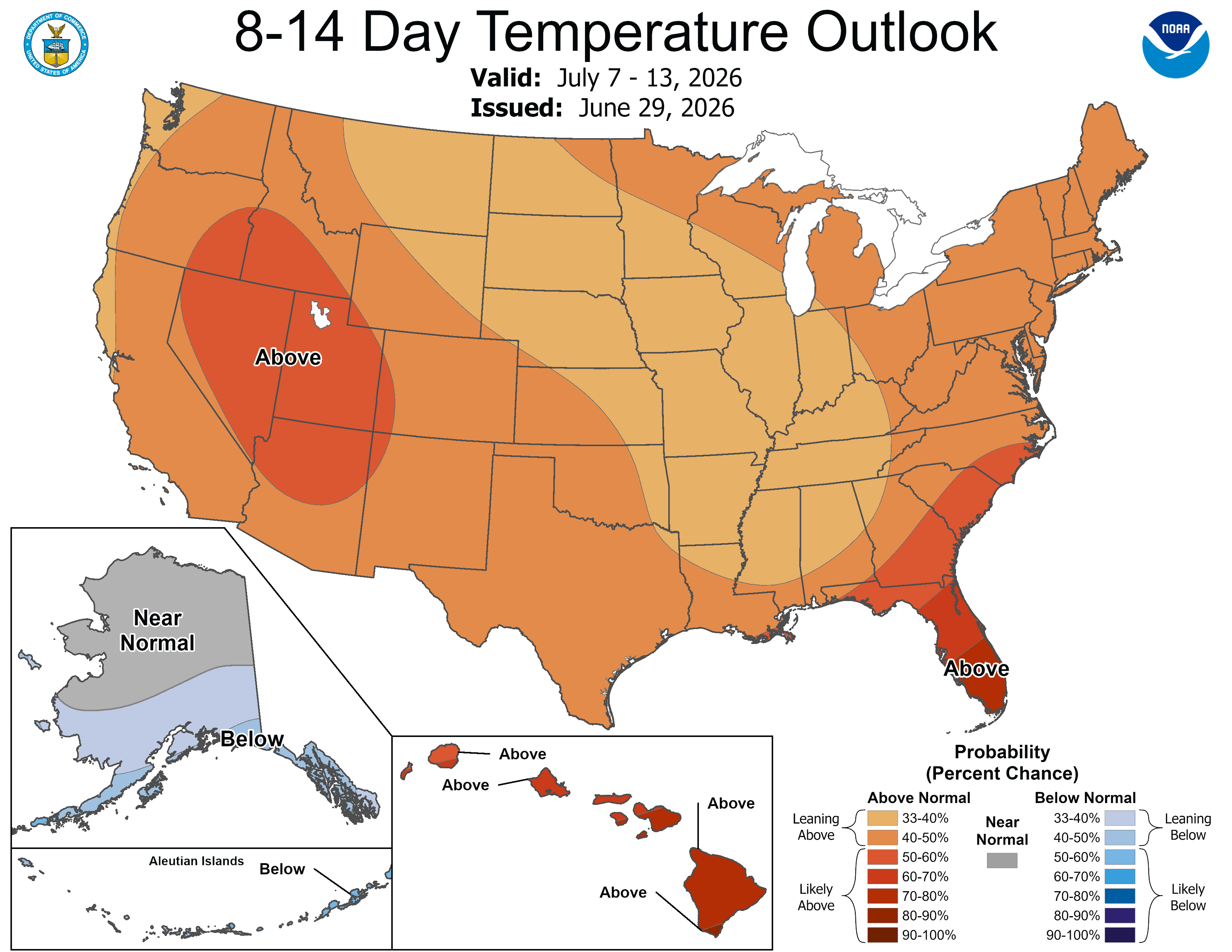 8-14 Day Temperature Outlook