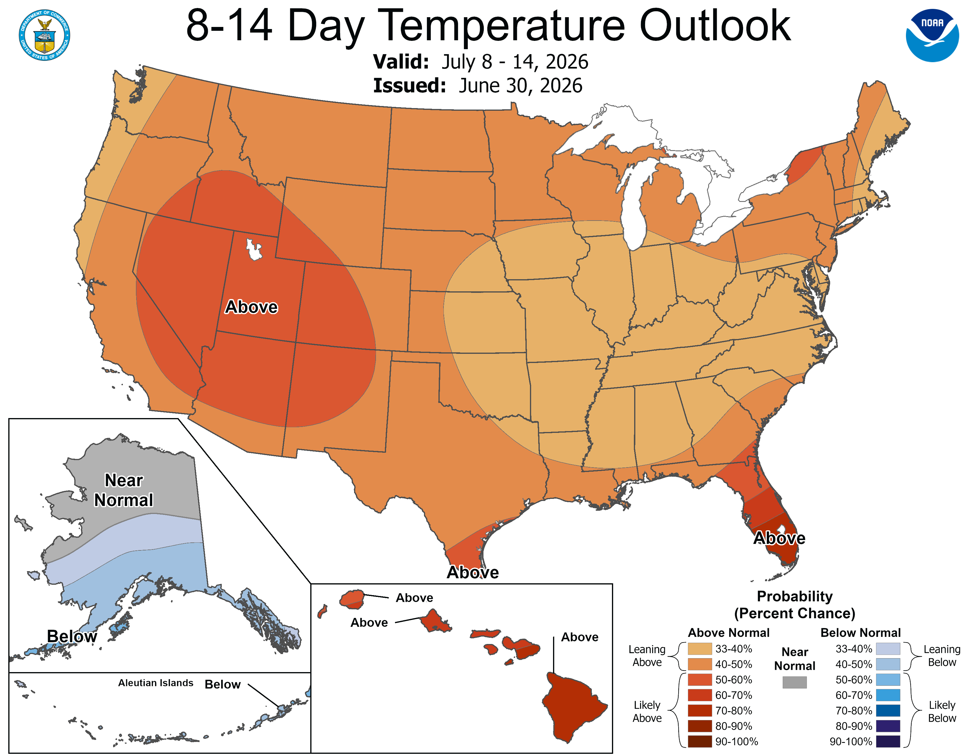 8-14 Day Temperature Outlook