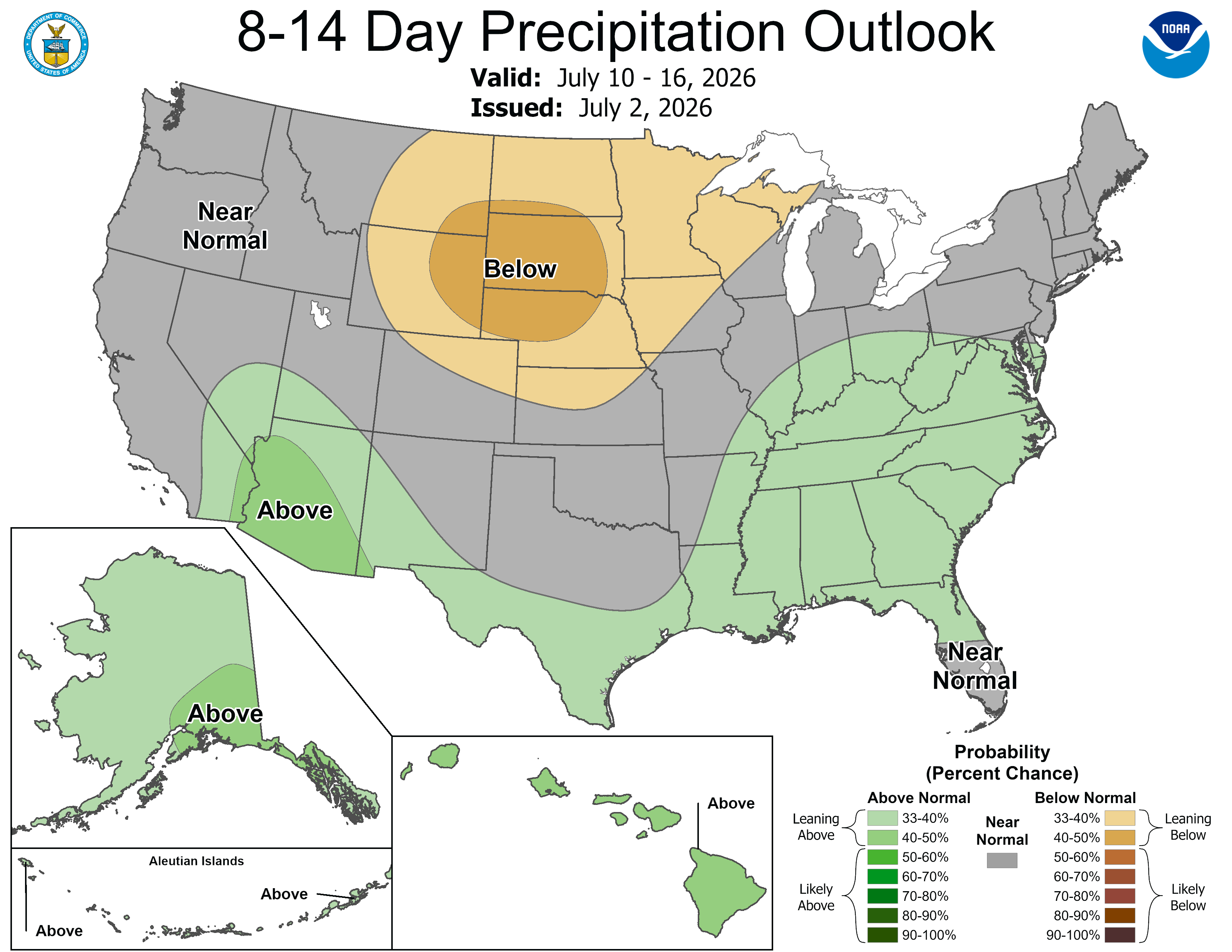 8-14 Day Precipitation Outlook