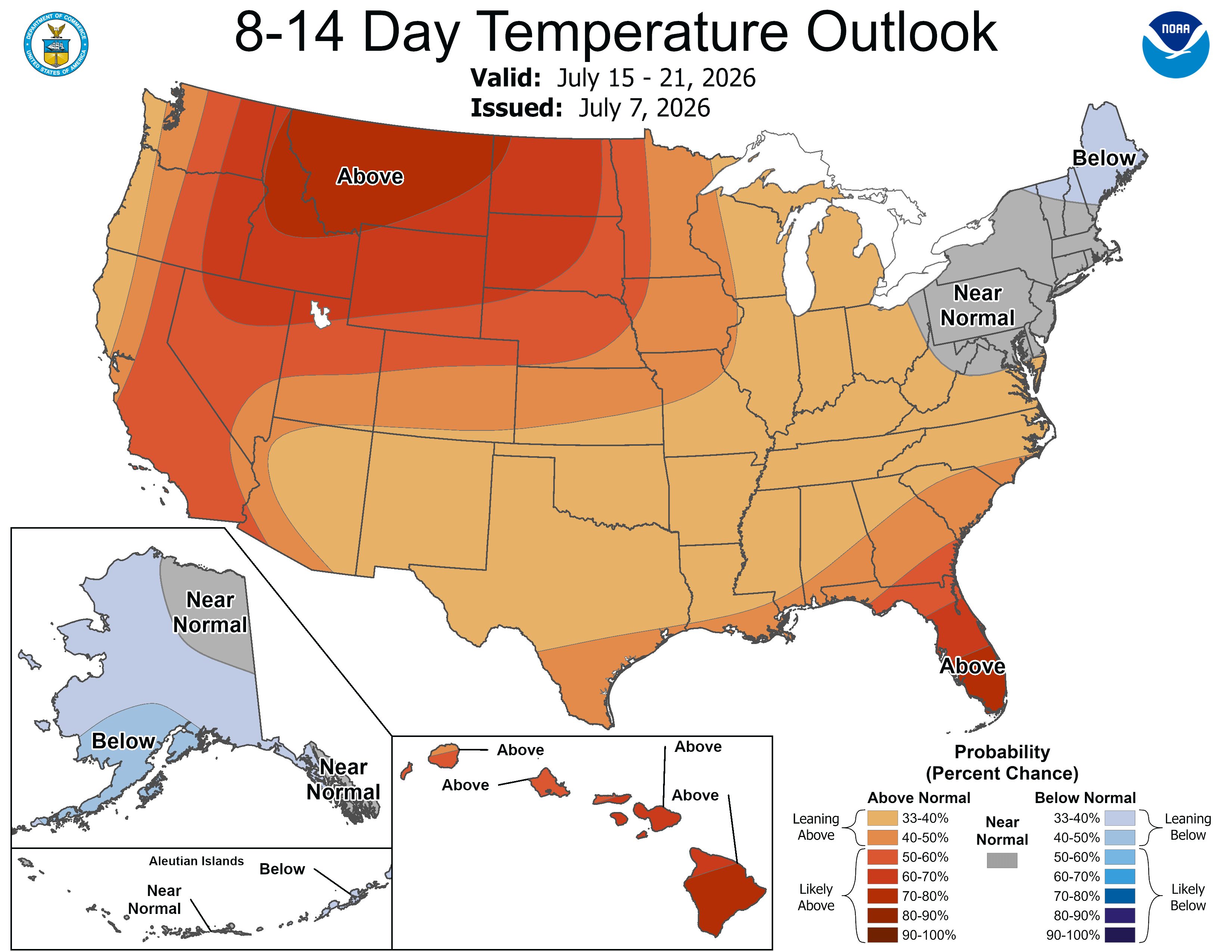 8-14 Day Temperature Outlook
