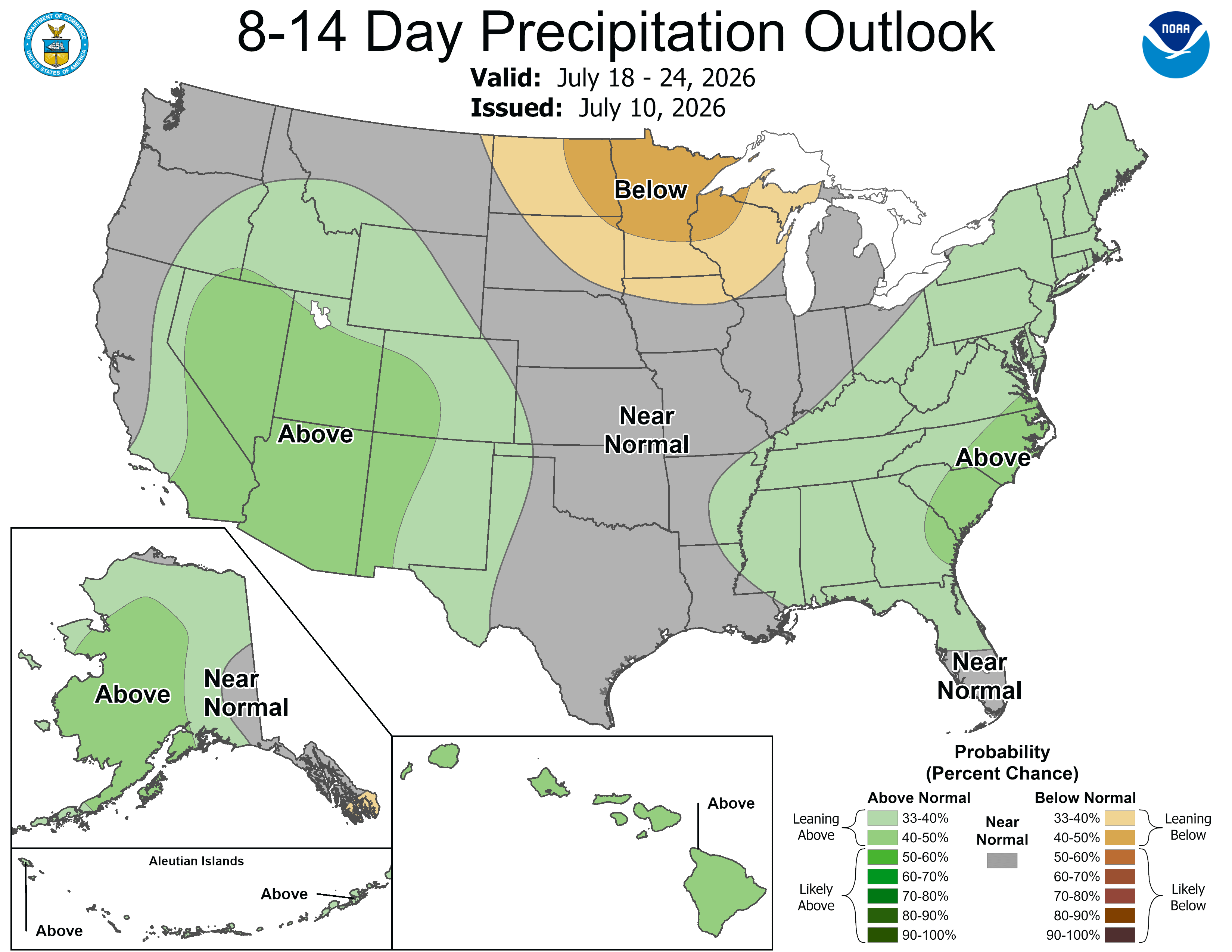 8-14 Day Precipitation Outlook