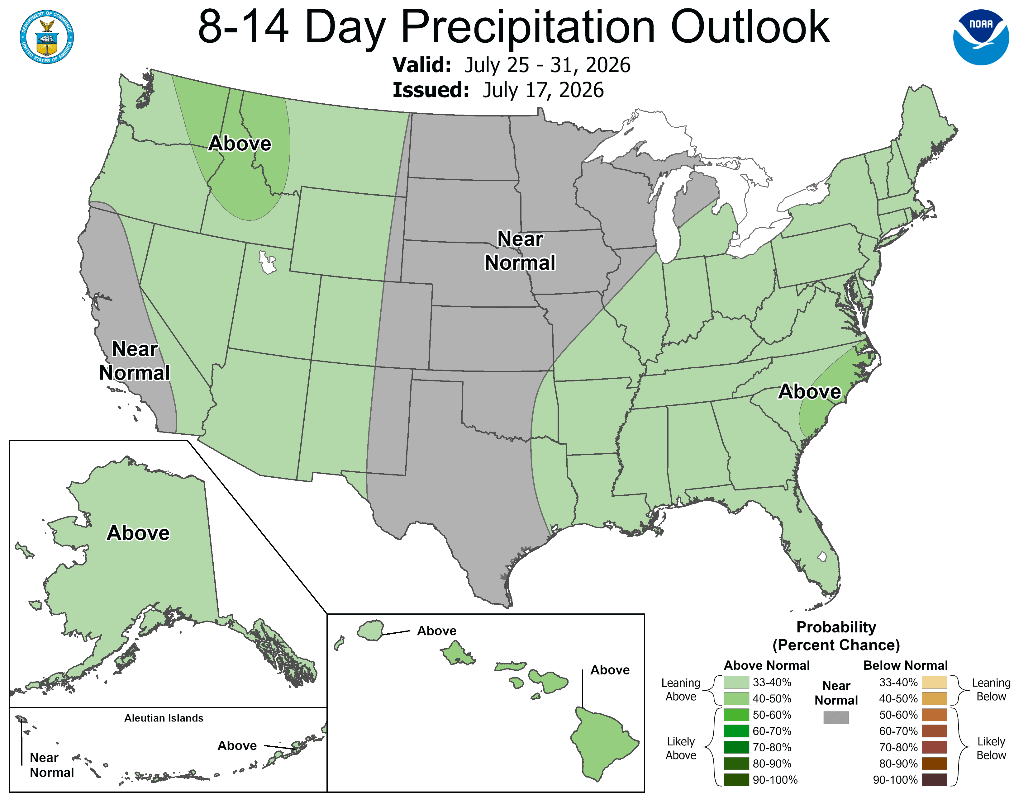 8-14 Day Precipitation Outlook