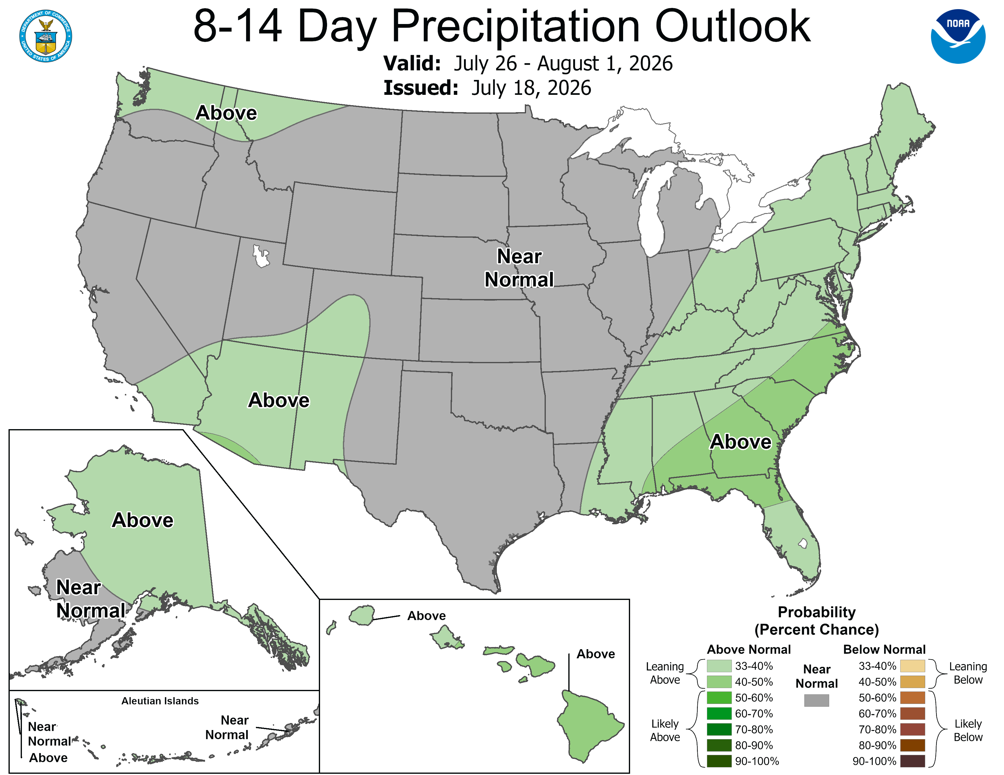 8-14 Day Precipitation Outlook