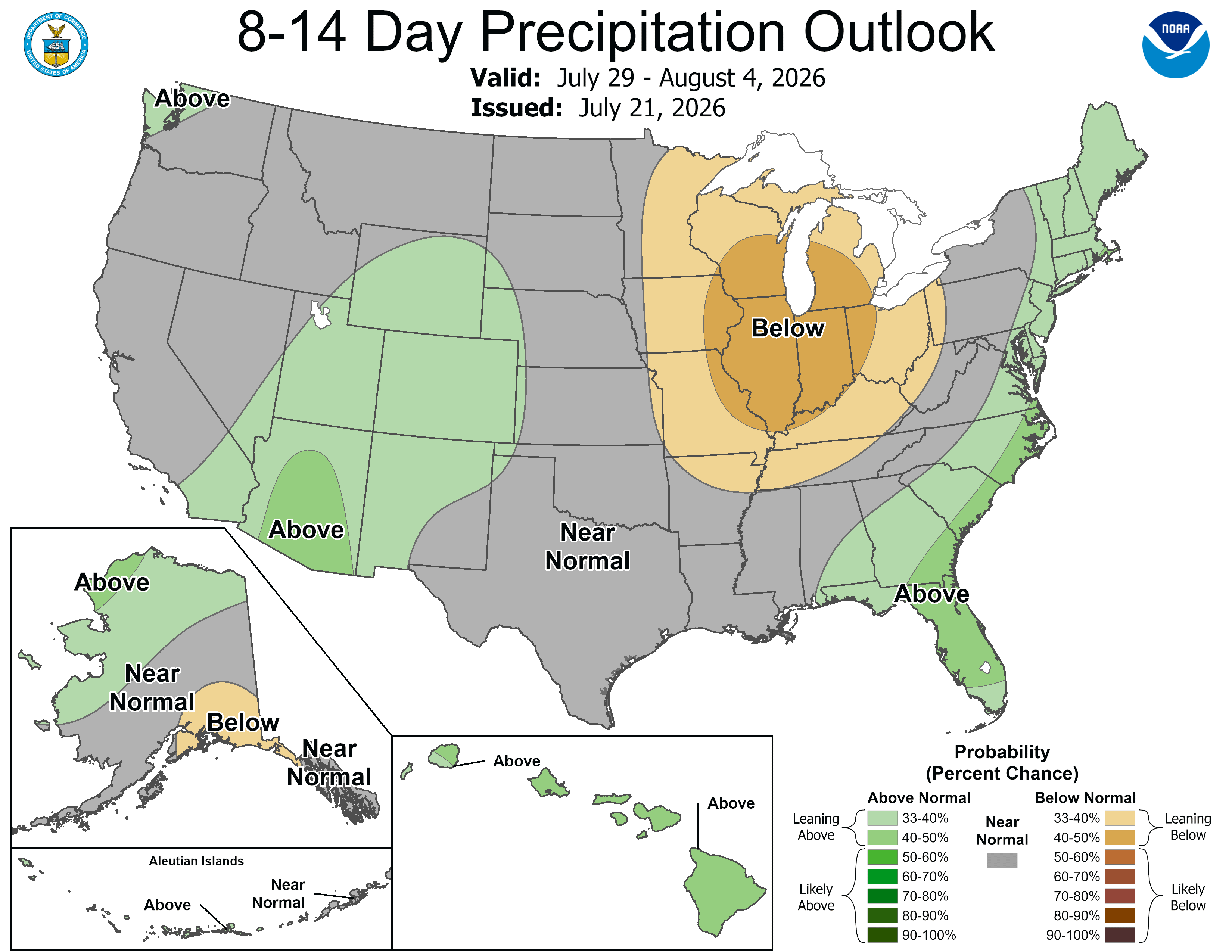 8-14 Day Precipitation Outlook