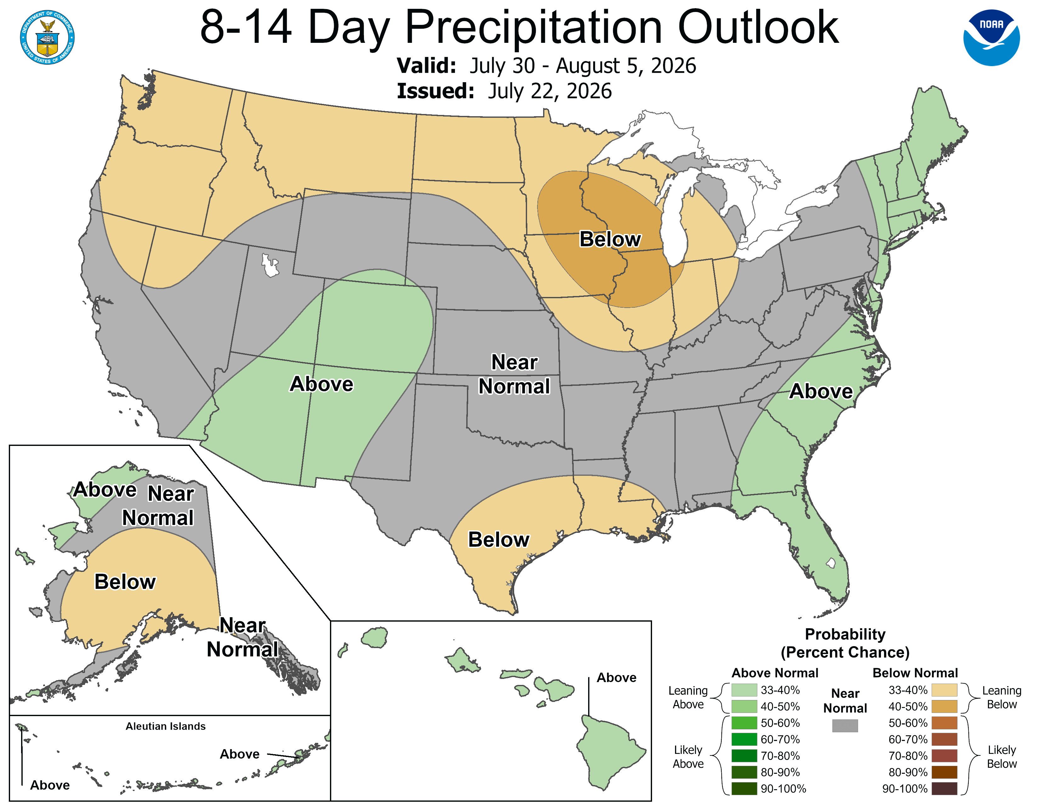 8-14 Day Precipitation Outlook