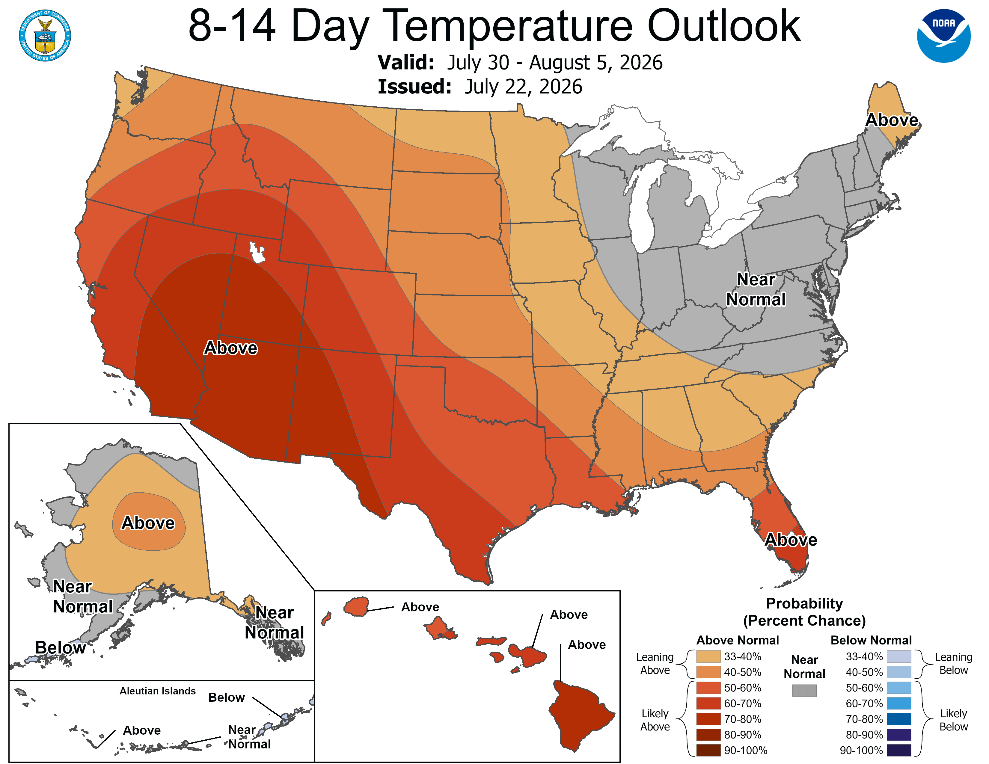 8-14 Day Temperature Outlook