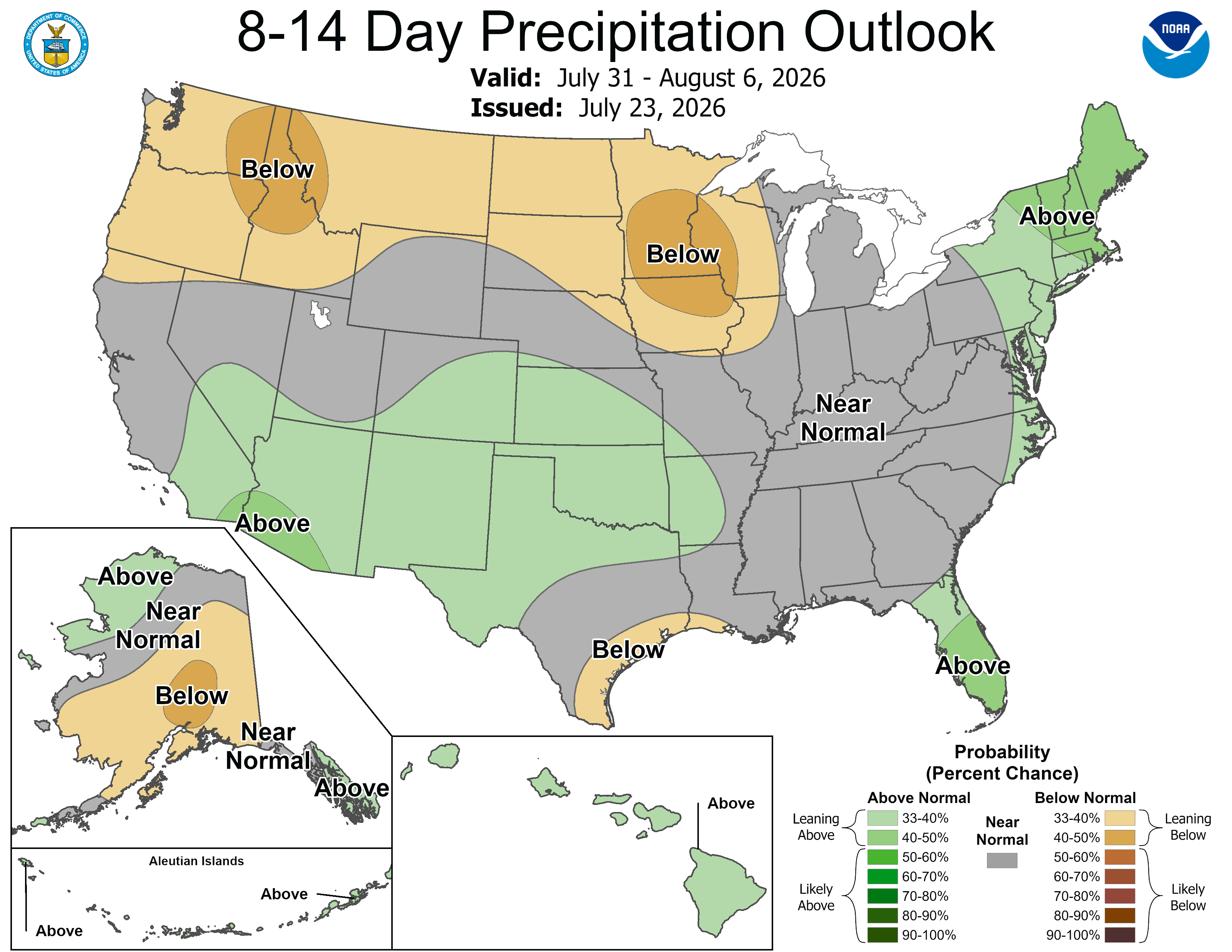 8-14 Day Precipitation Outlook