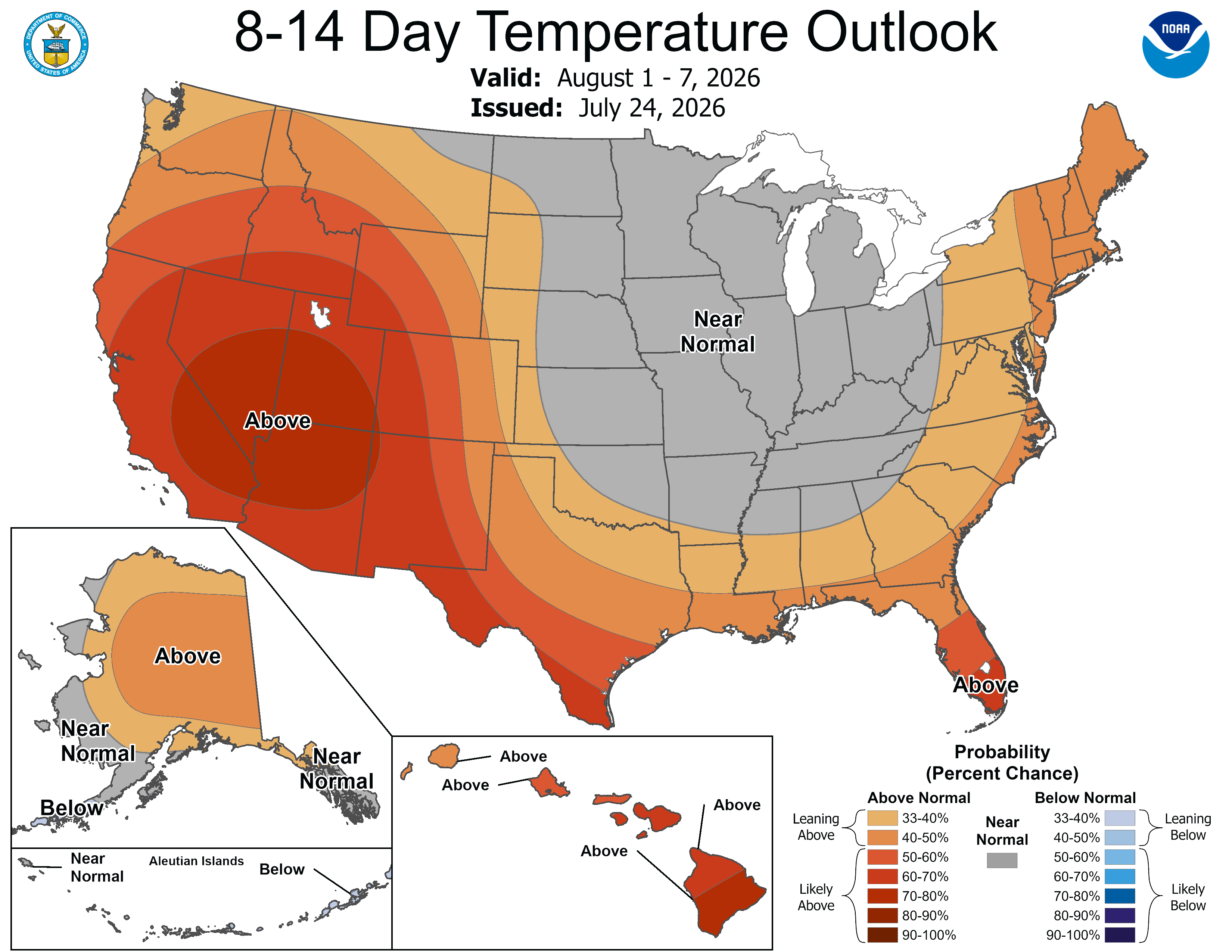 8-14 Day Temperature Outlook