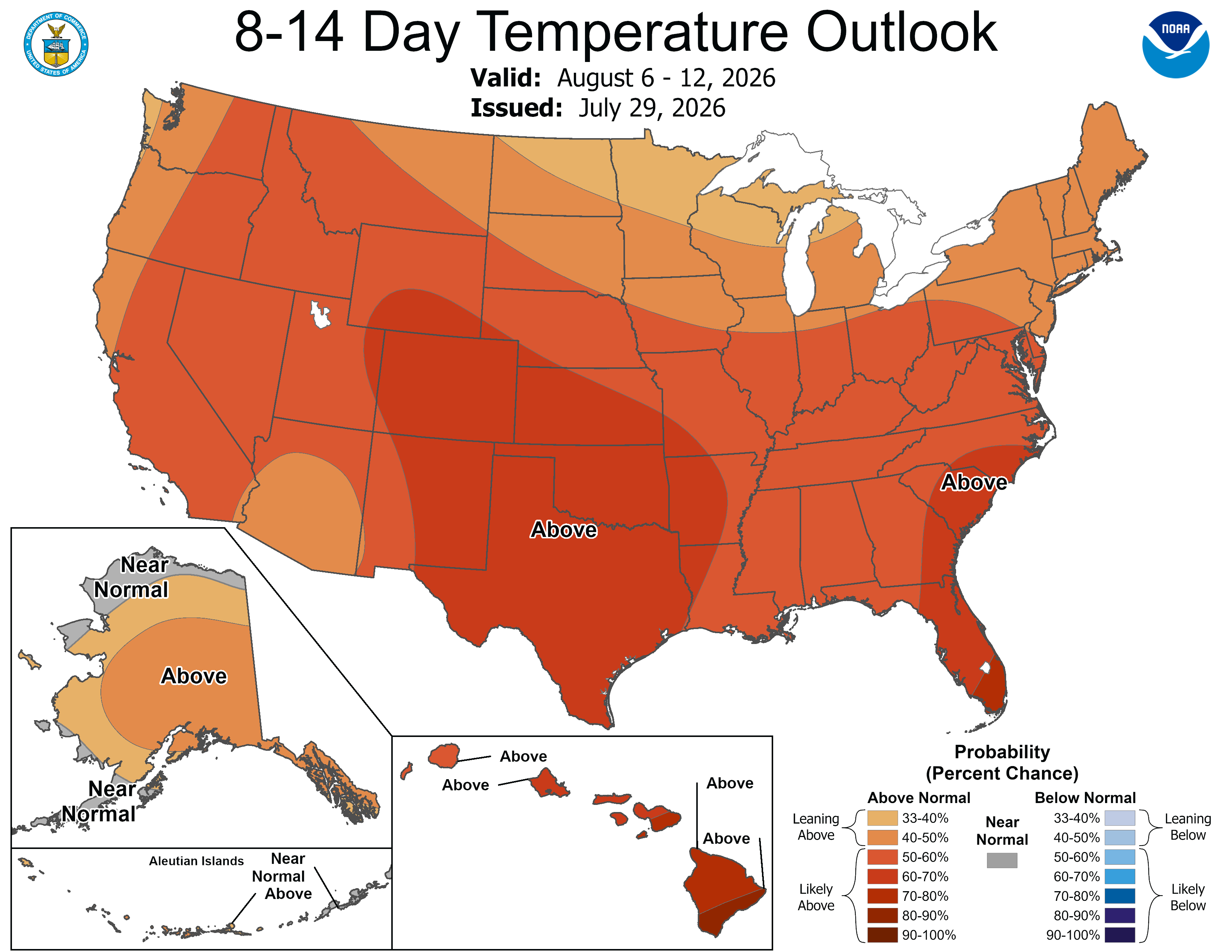 8-14 Day Temperature Outlook