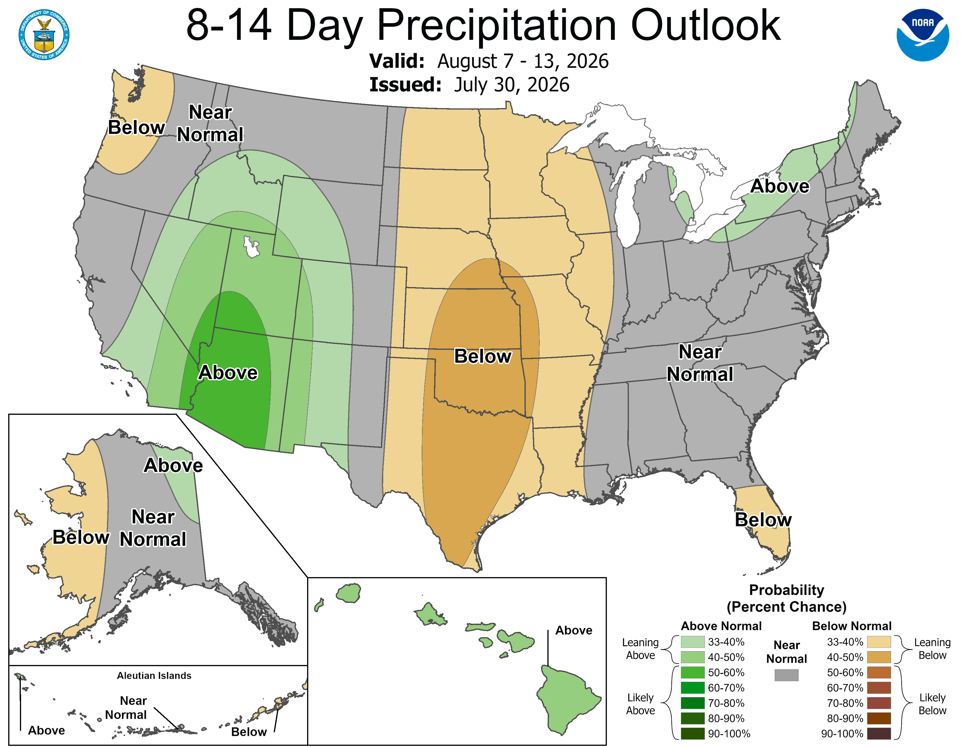 8-14 Day Precipitation Outlook