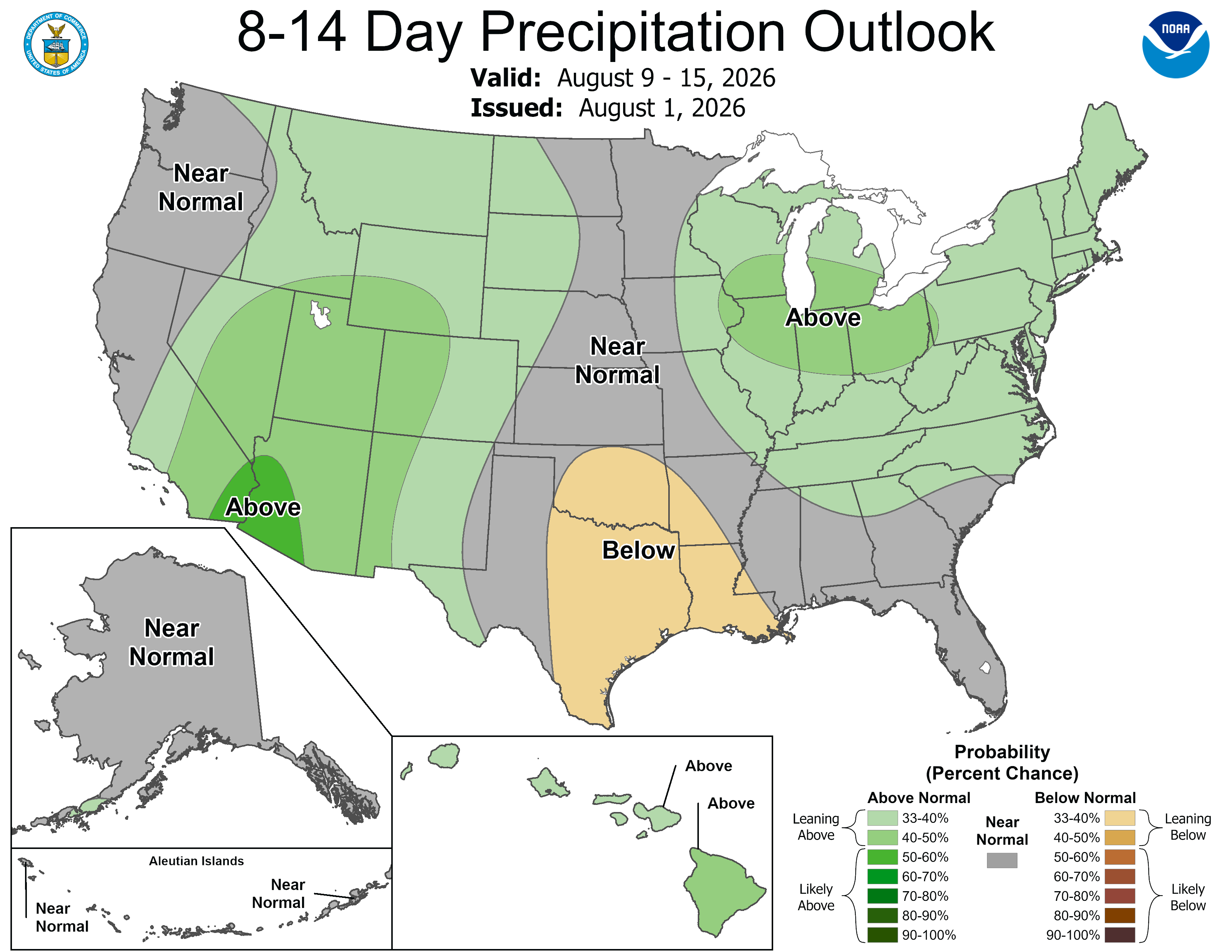 8-14 Day Precipitation Outlook