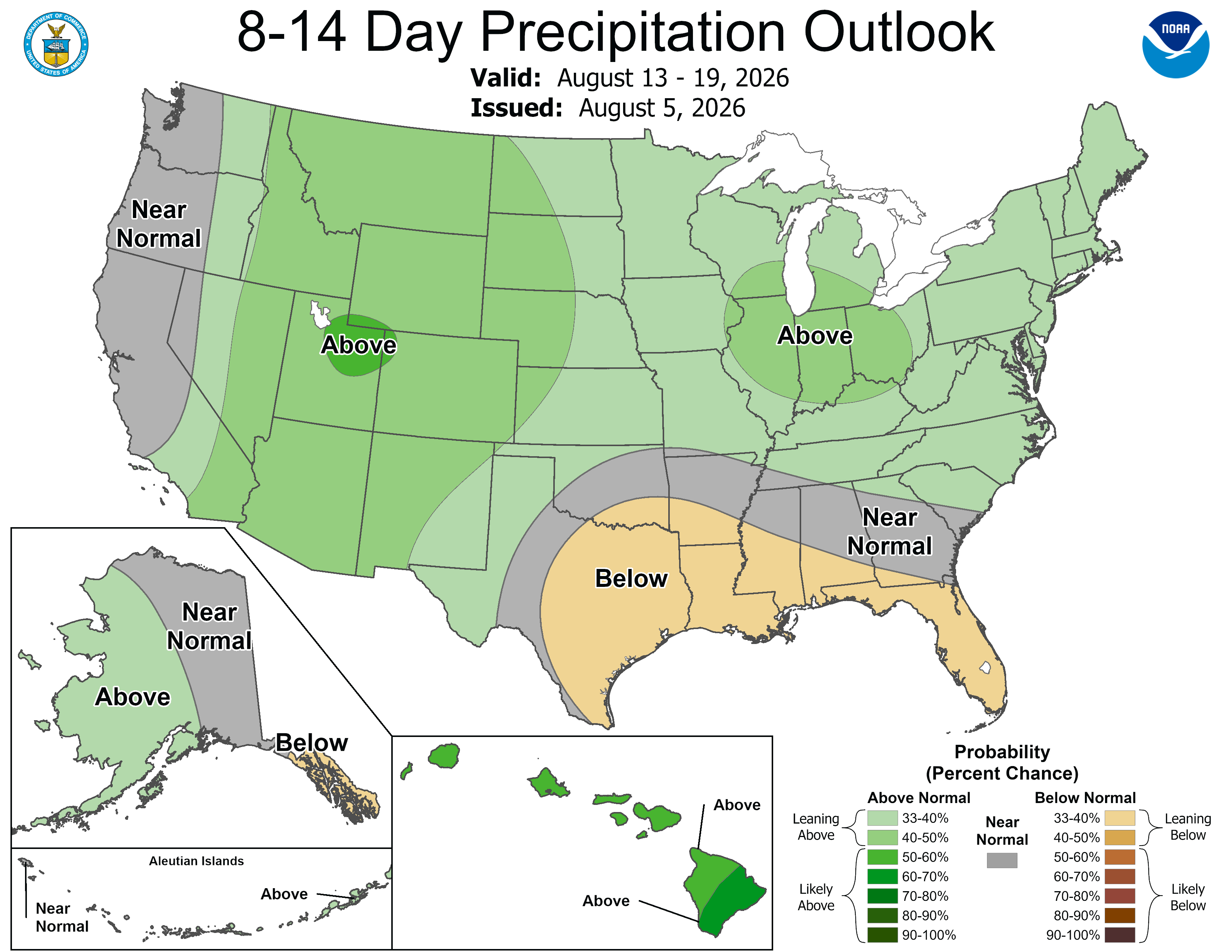 8-14 Day Precipitation Outlook