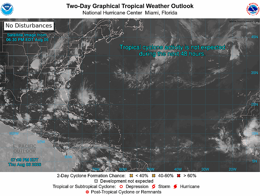 2 Day Tropical Weather Outlook