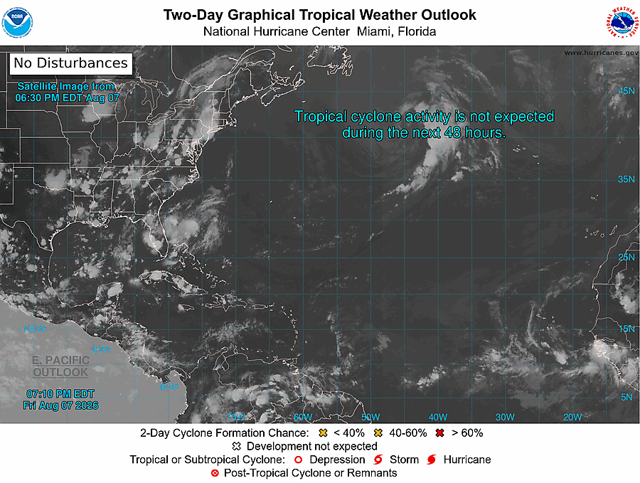 2 Day Tropical Weather Outlook