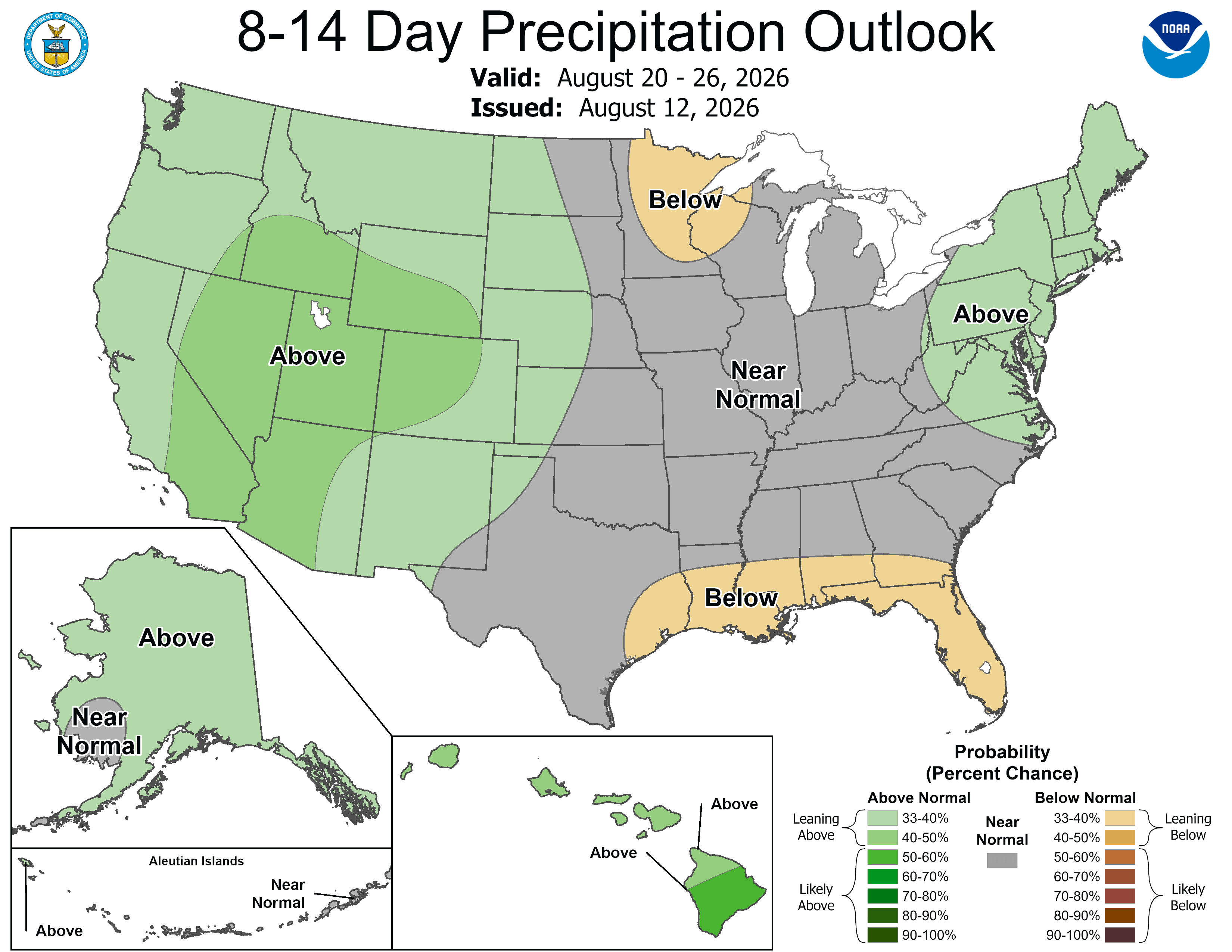 8-14 Day Precipitation Outlook