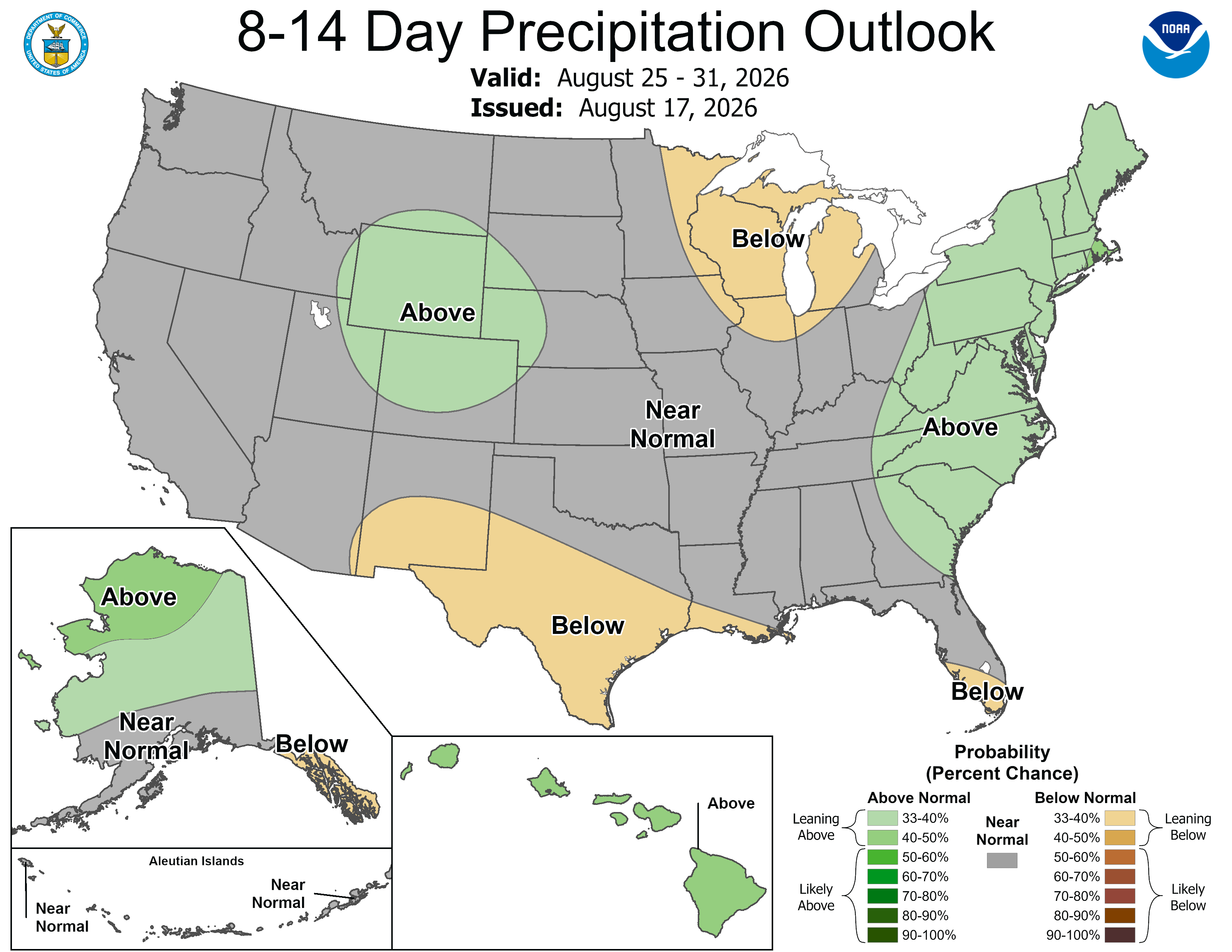 8-14 Day Precipitation Outlook