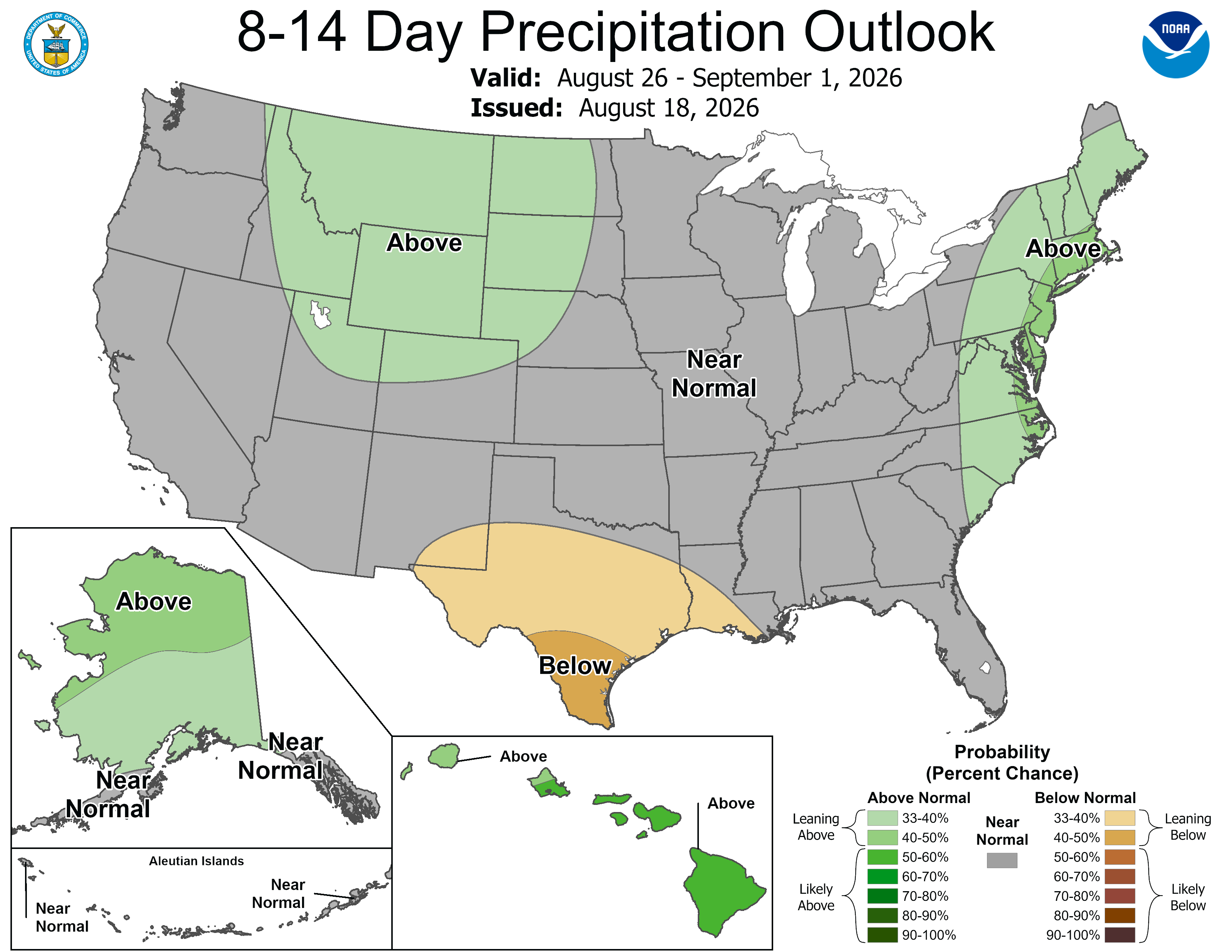 8-14 Day Precipitation Outlook