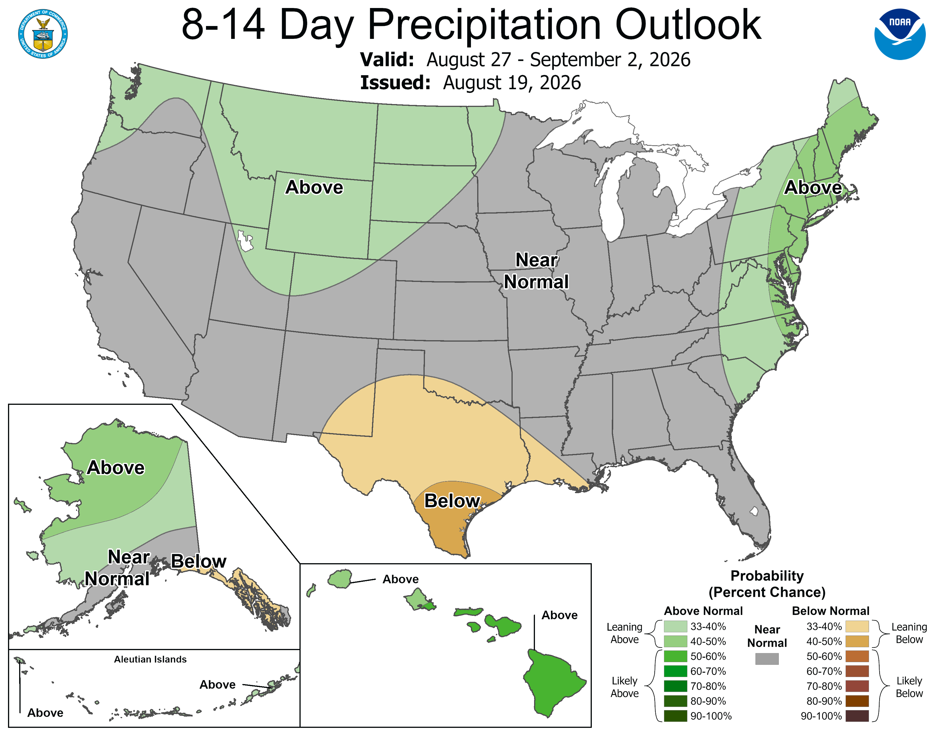 8-14 Day Precipitation Outlook