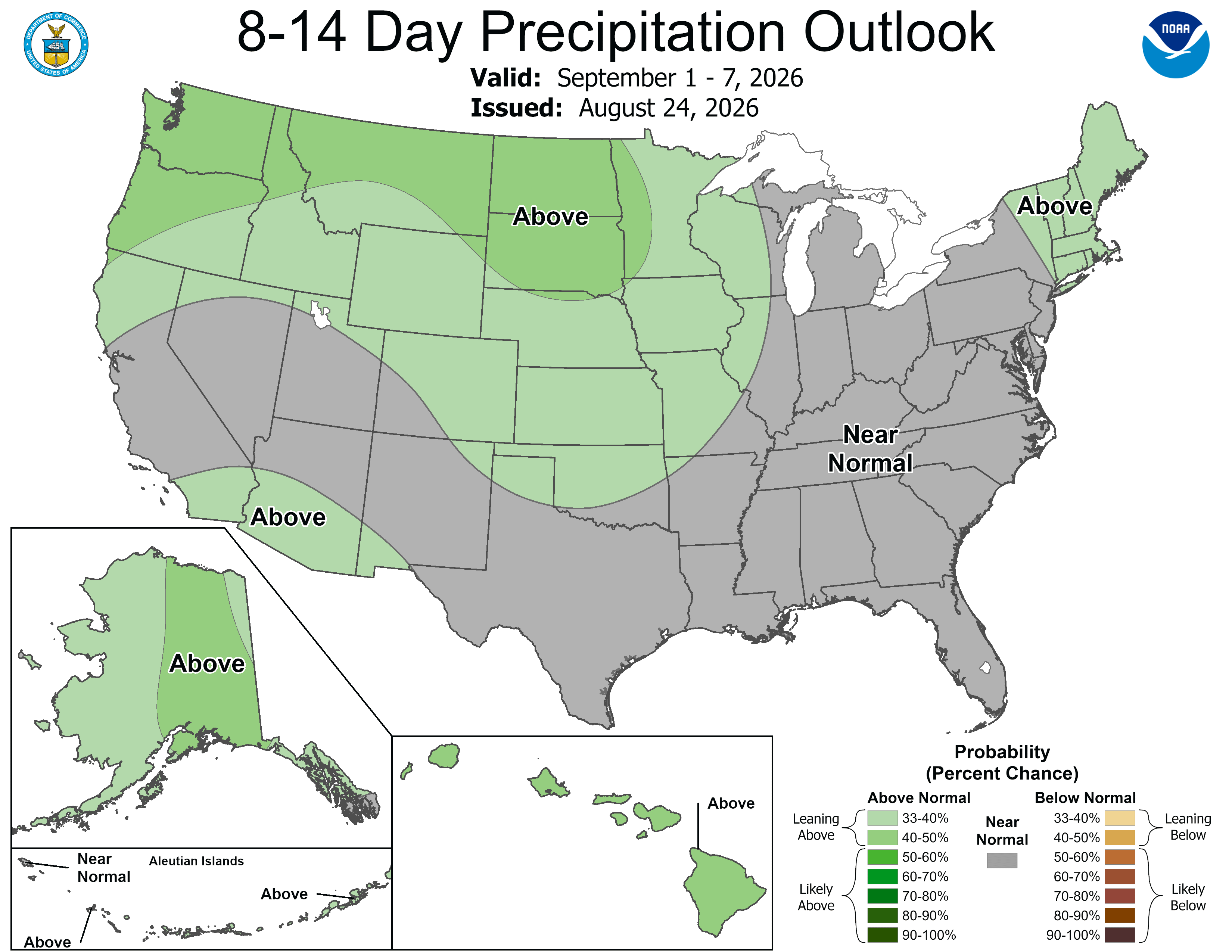 8-14 Day Precipitation Outlook