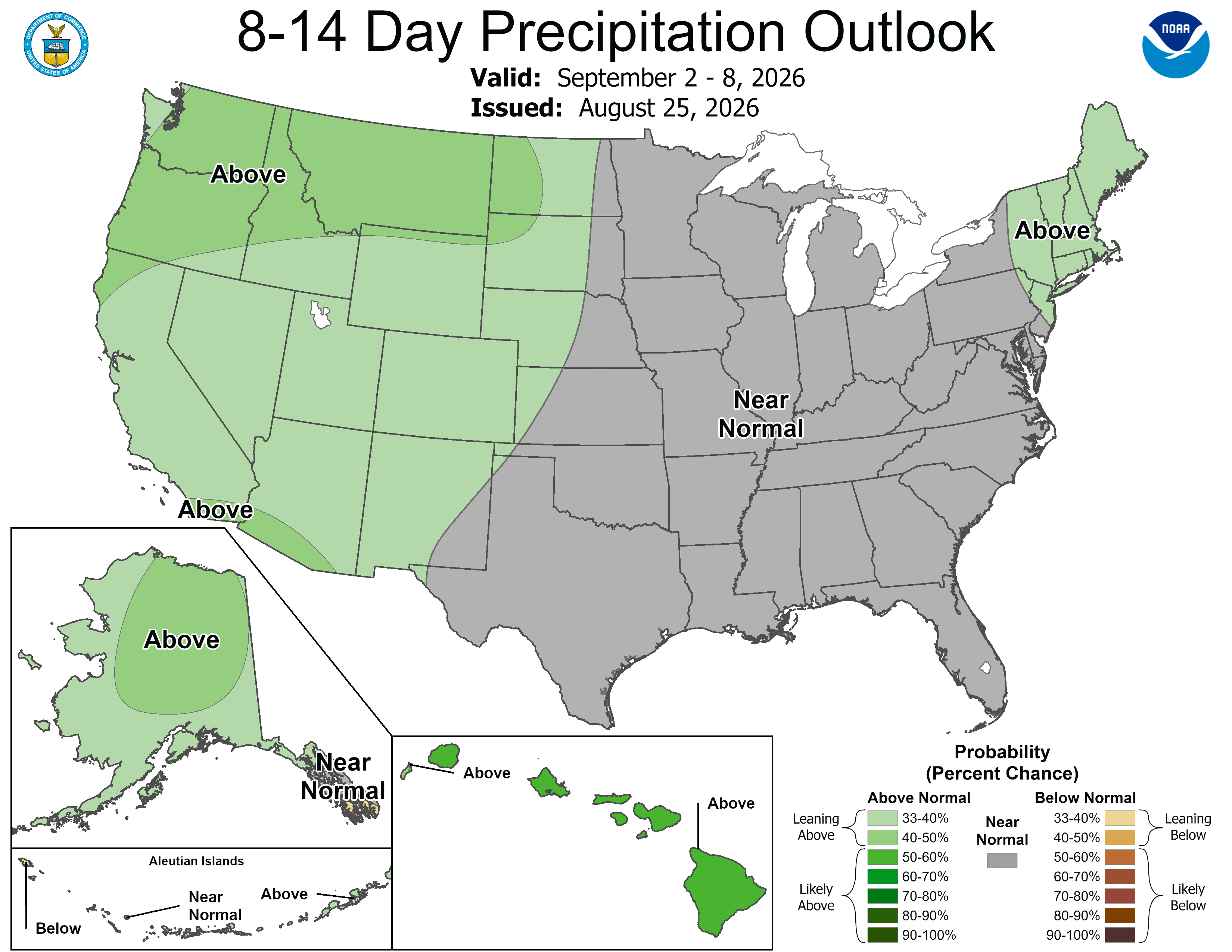 8-14 Day Precipitation Outlook