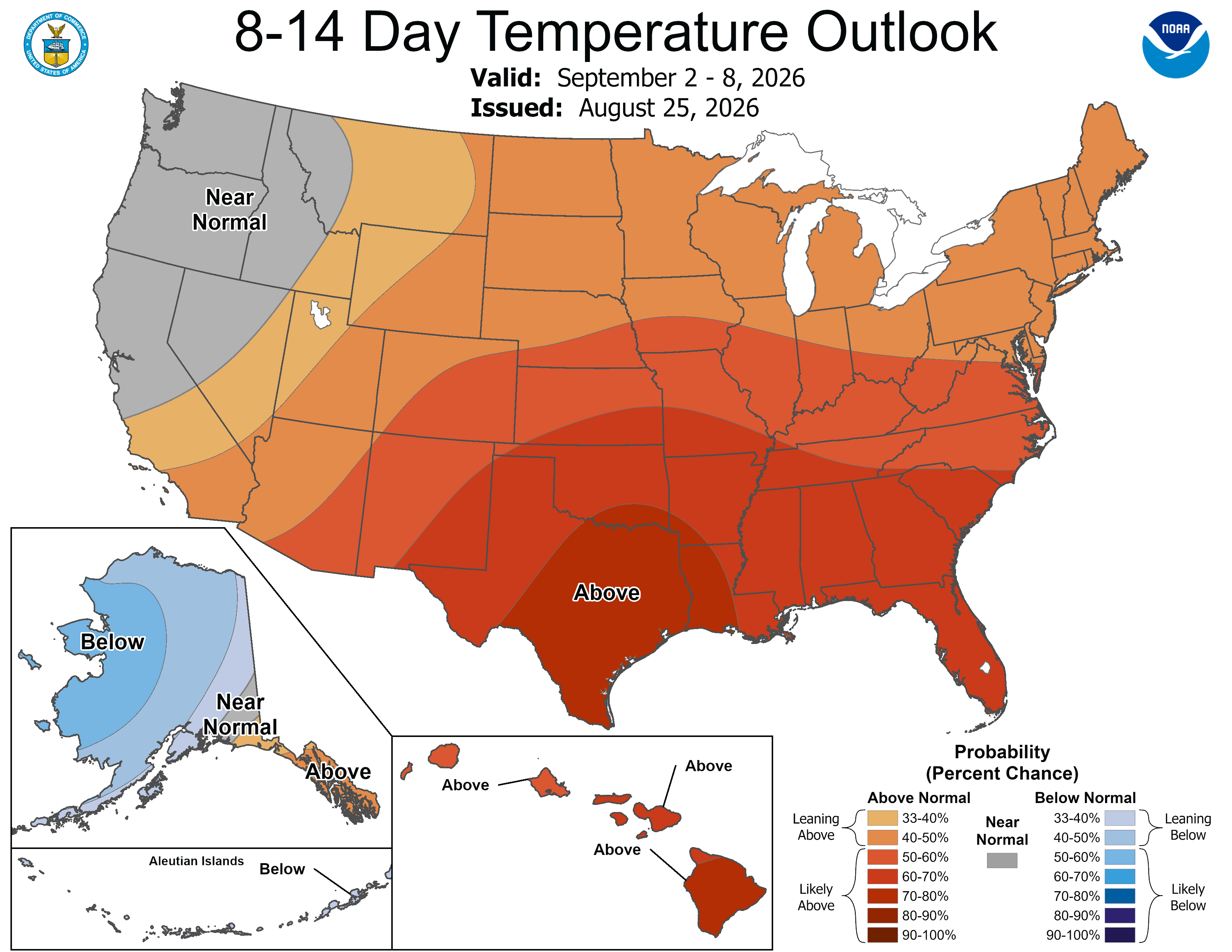8-14 Day Temperature Outlook