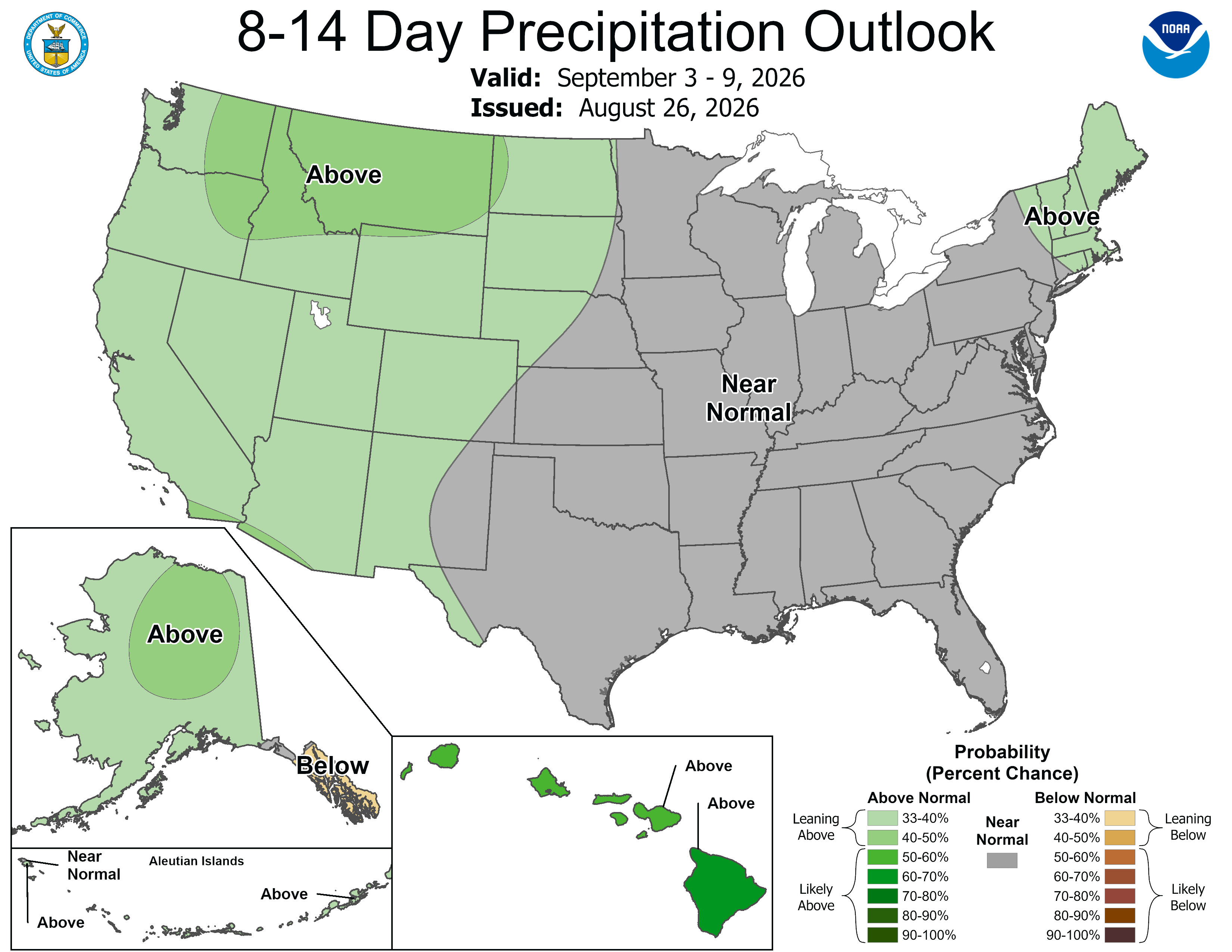 8-14 Day Precipitation Outlook
