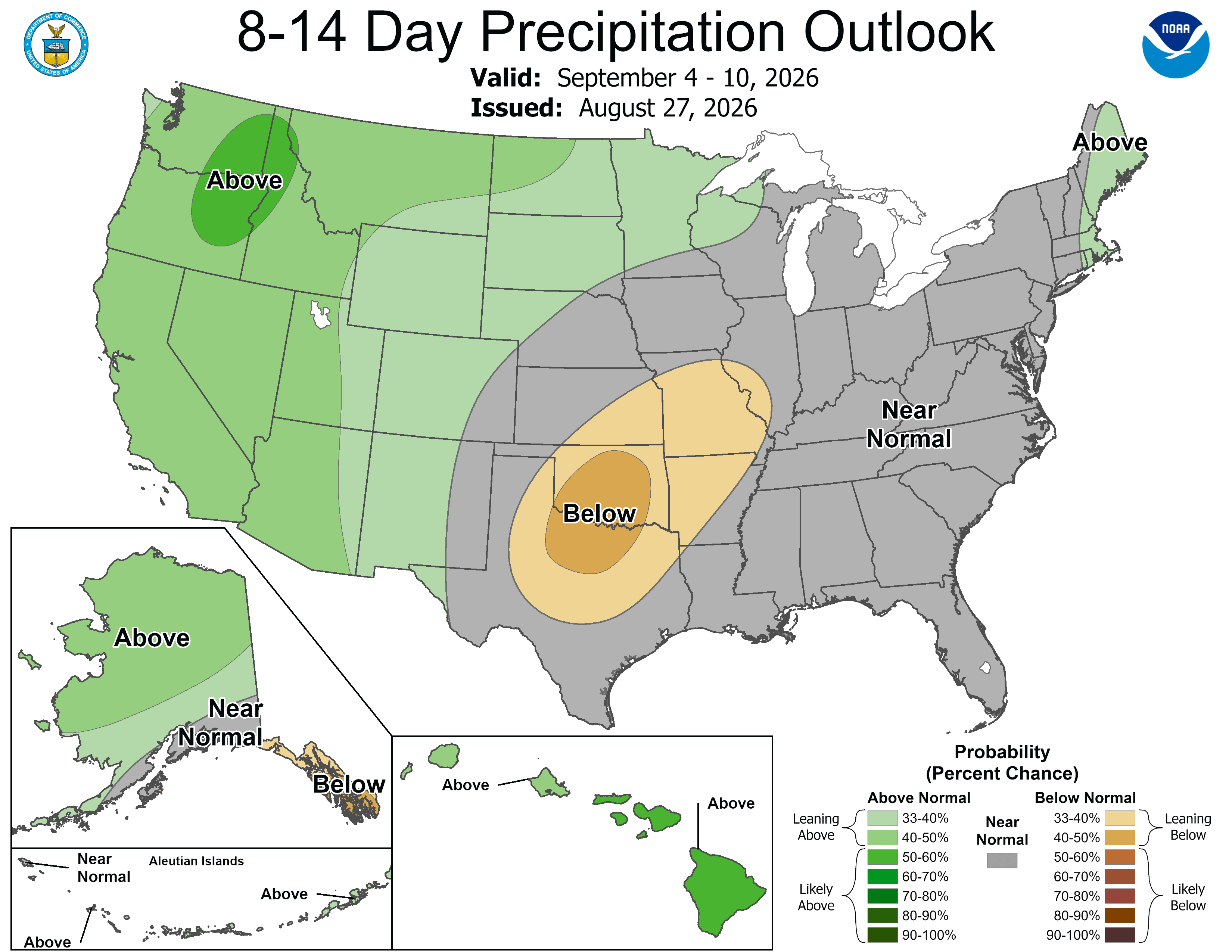 8-14 Day Precipitation Outlook