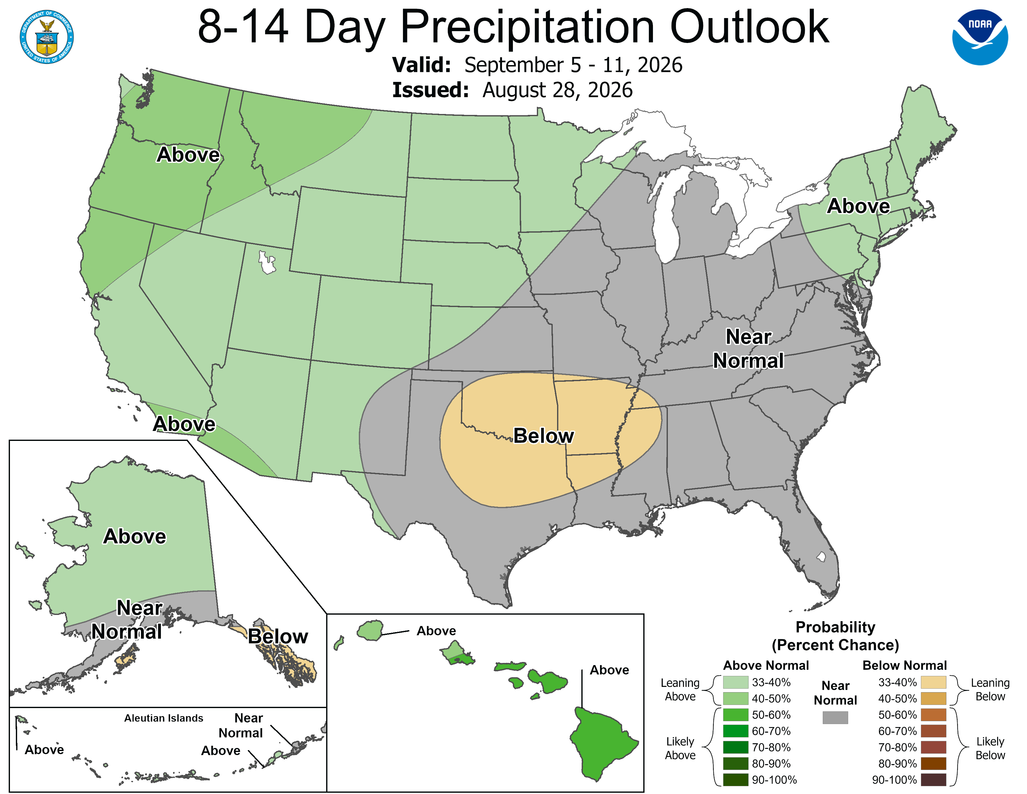 8-14 Day Precipitation Outlook