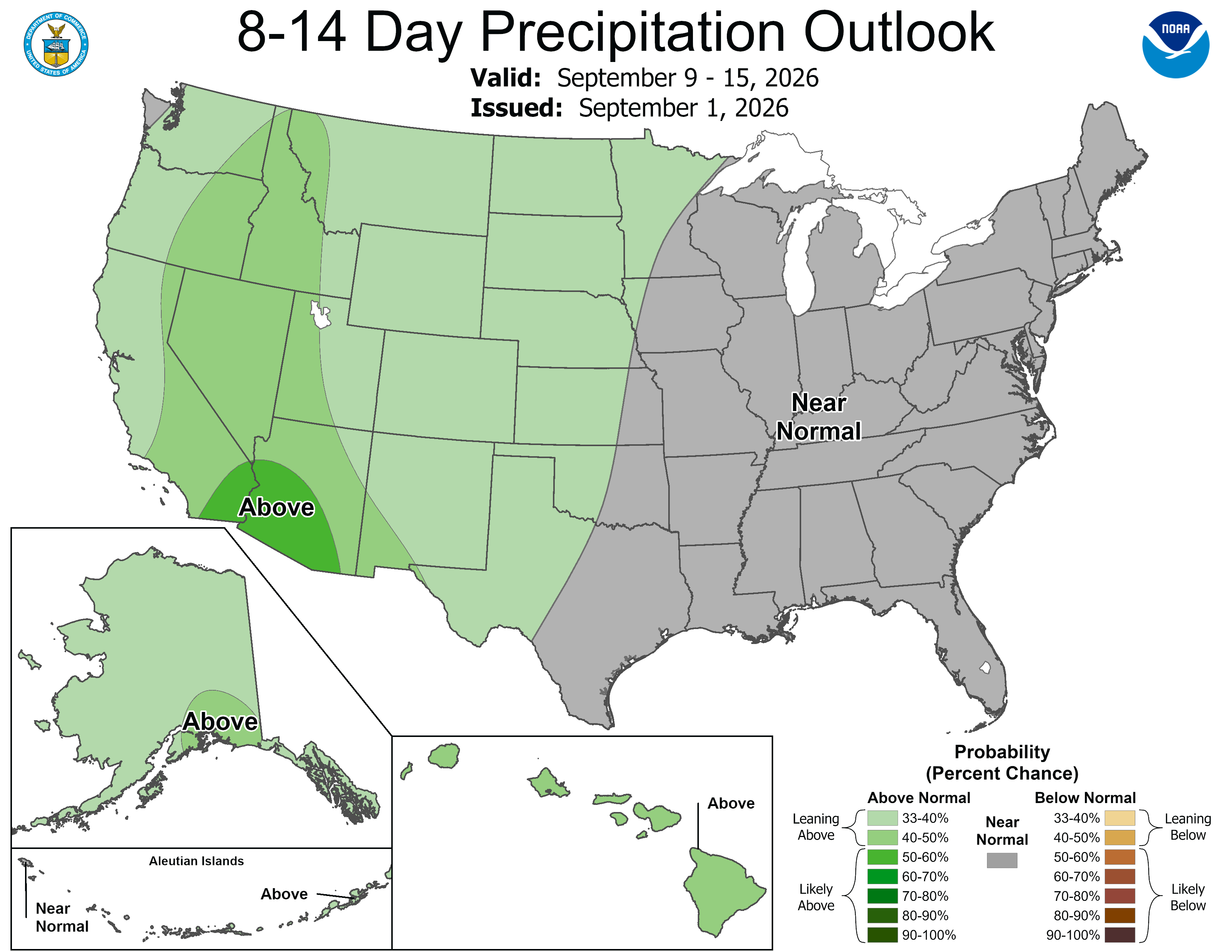 8-14 Day Precipitation Outlook