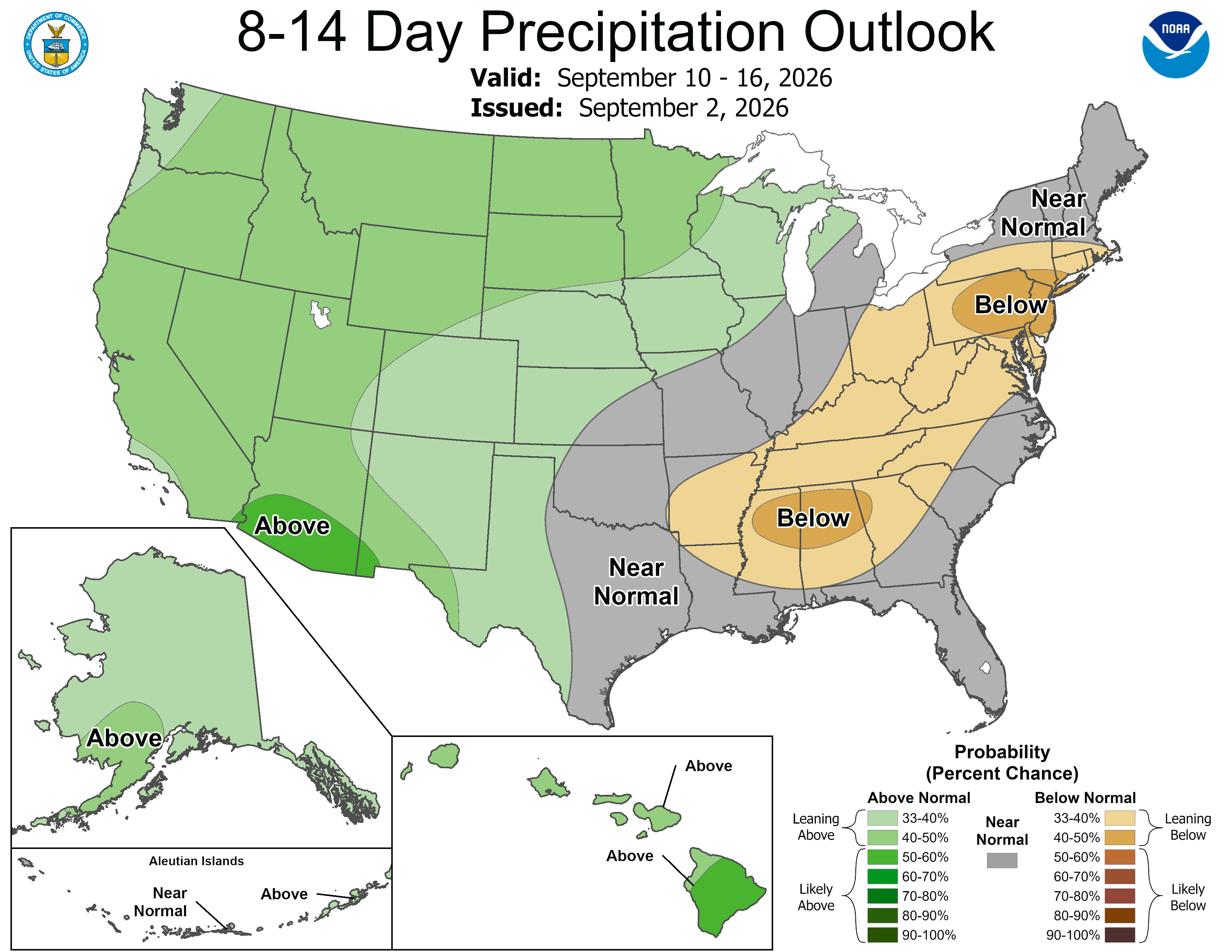 8-14 Day Precipitation Outlook