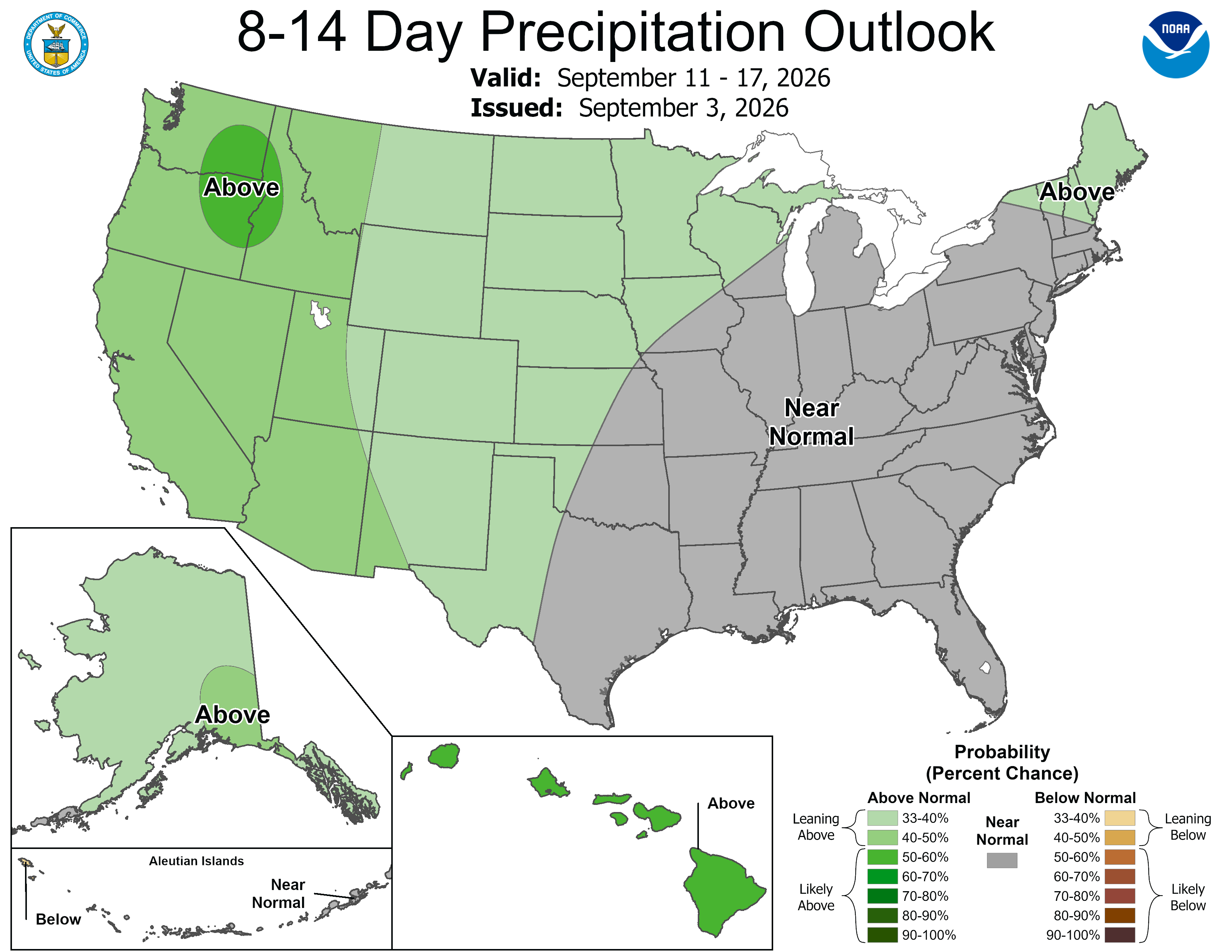 8-14 Day Precipitation Outlook