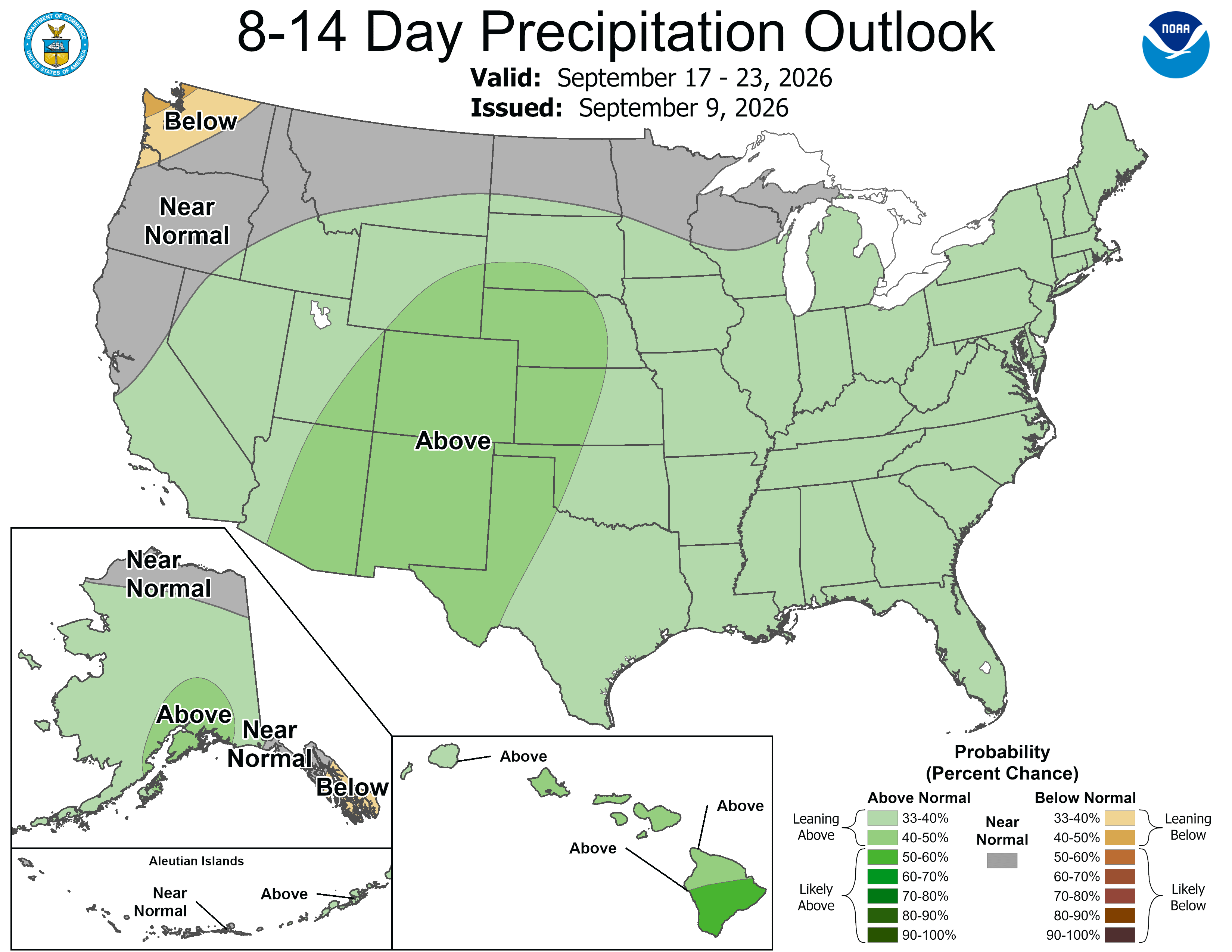 8-14 Day Precipitation Outlook
