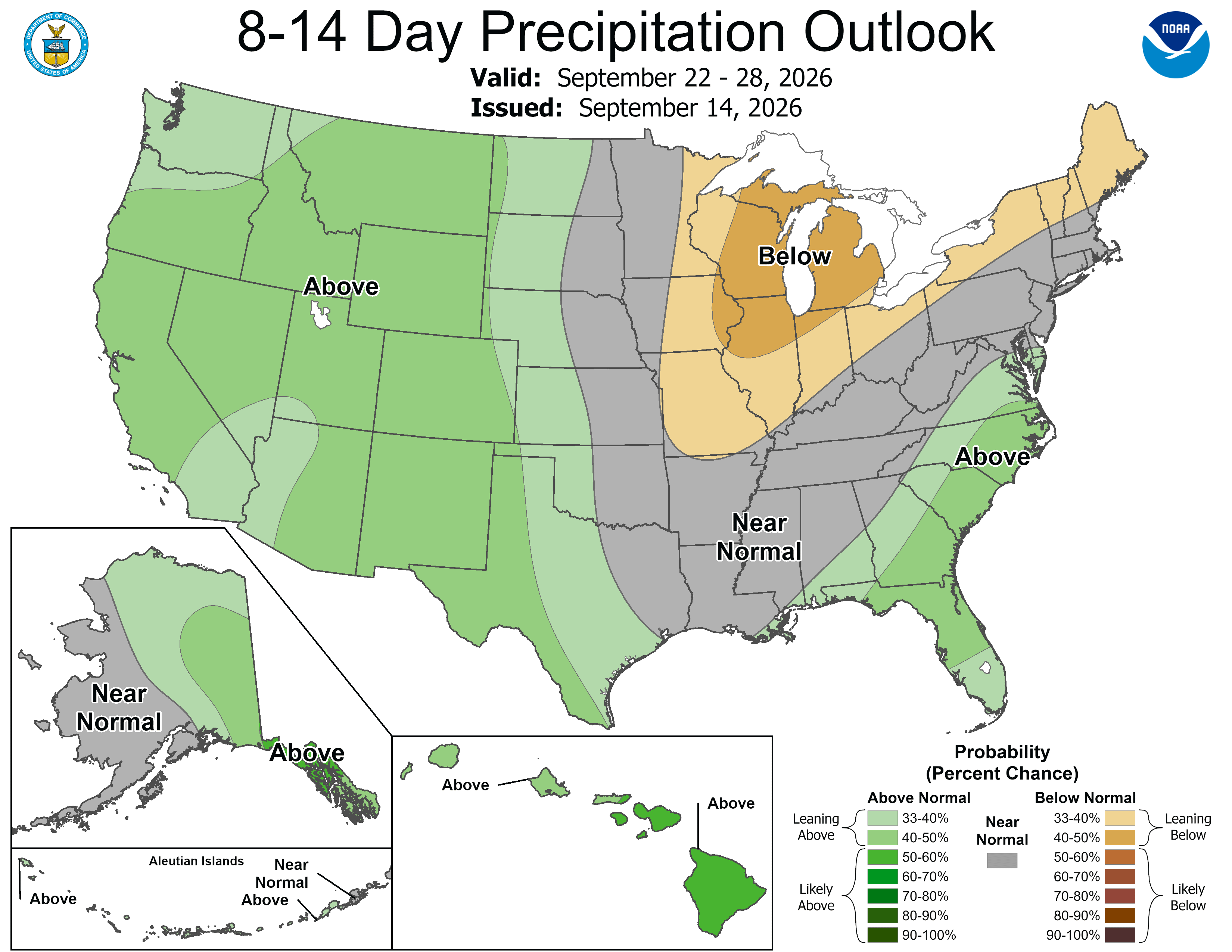 8-14 Day Precipitation Outlook