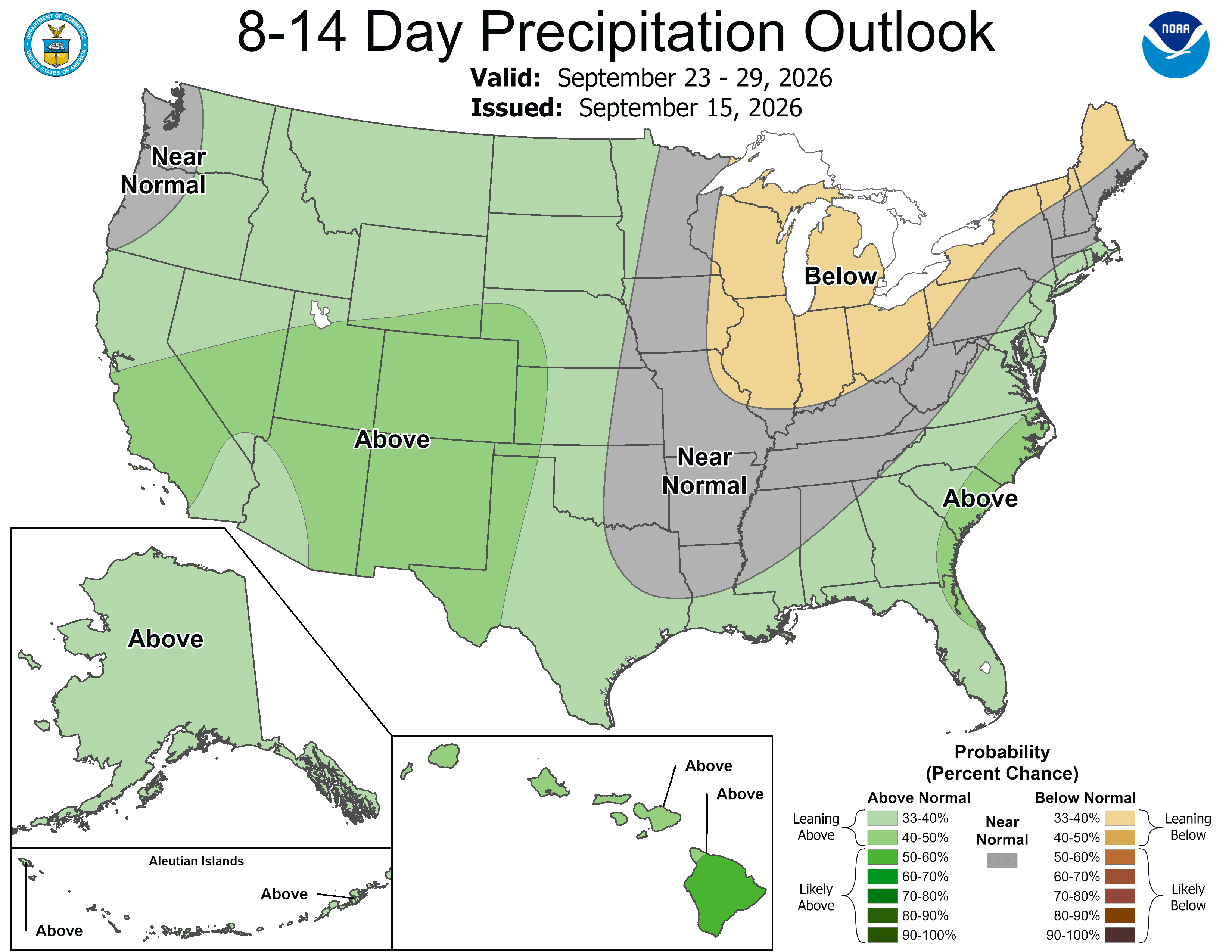 8-14 Day Precipitation Outlook