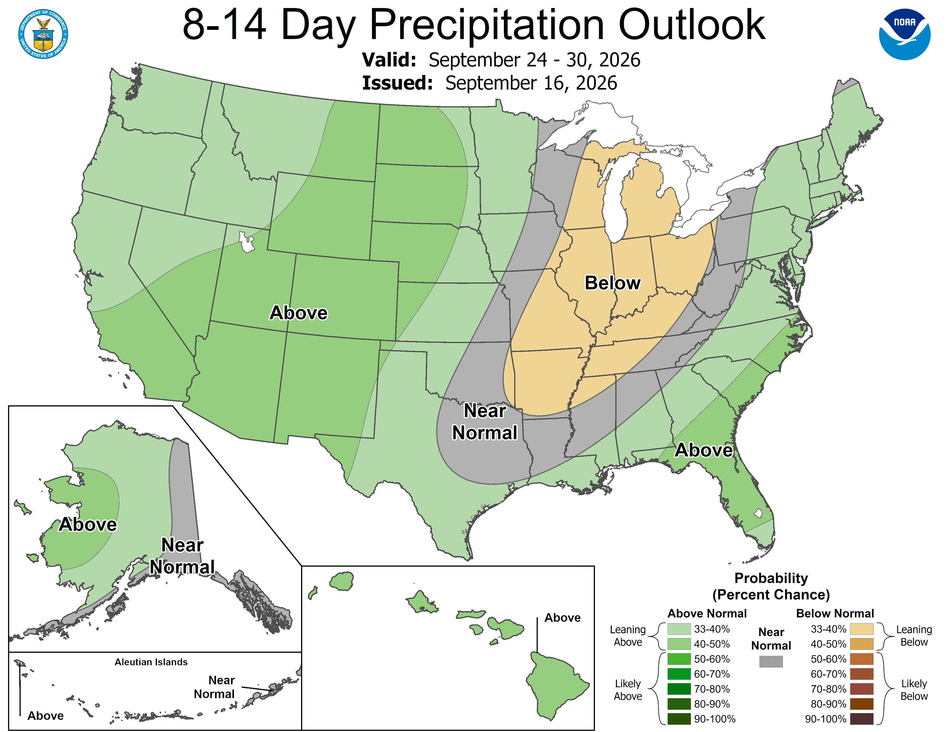 8-14 Day Precipitation Outlook