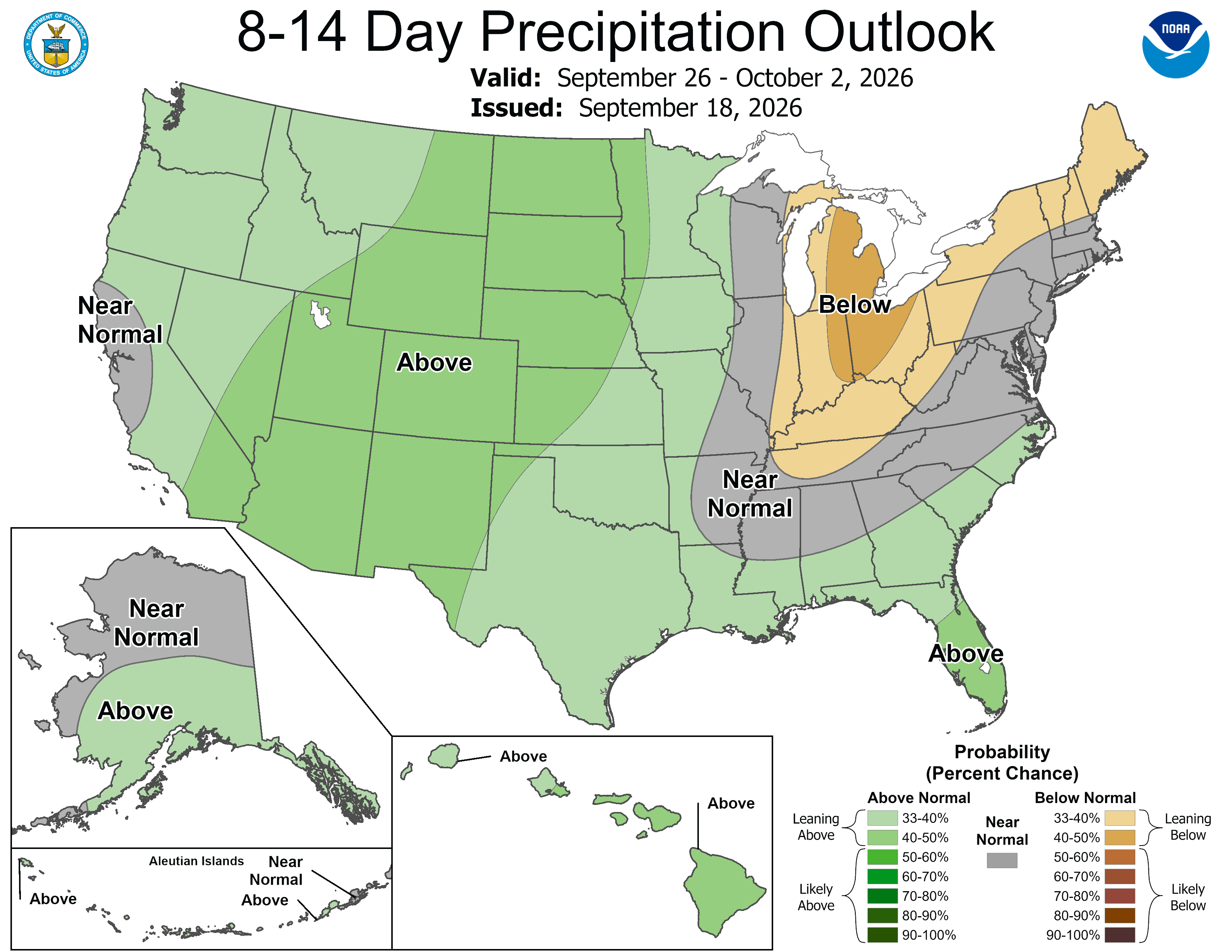8-14 Day Precipitation Outlook
