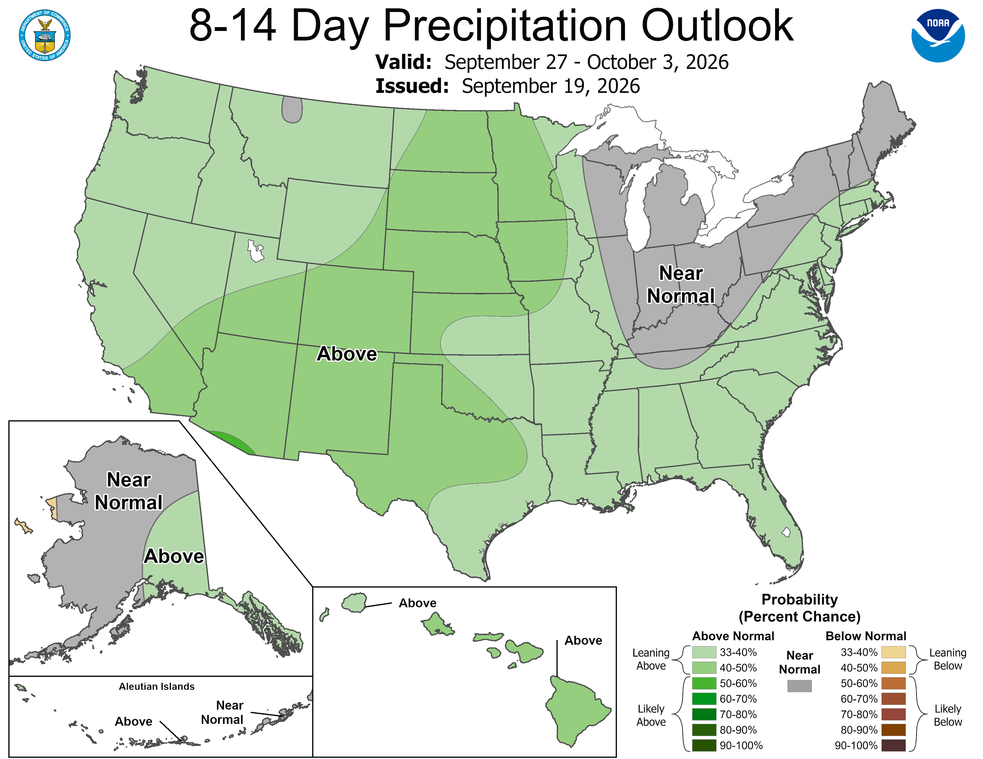 8-14 Day Precipitation Outlook